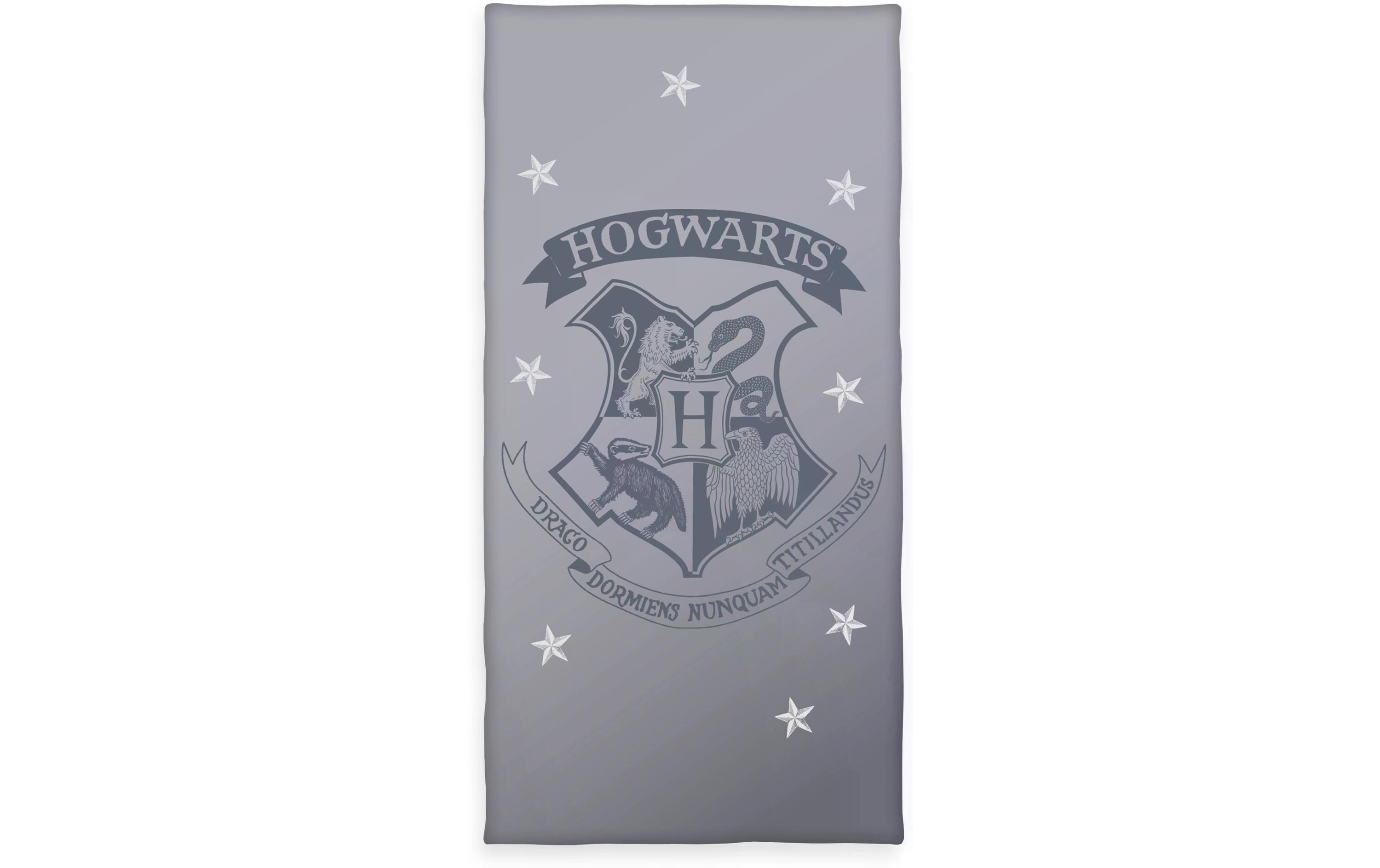 Herding Duschtuch Hogwarts 70 x 140 cm, Grau