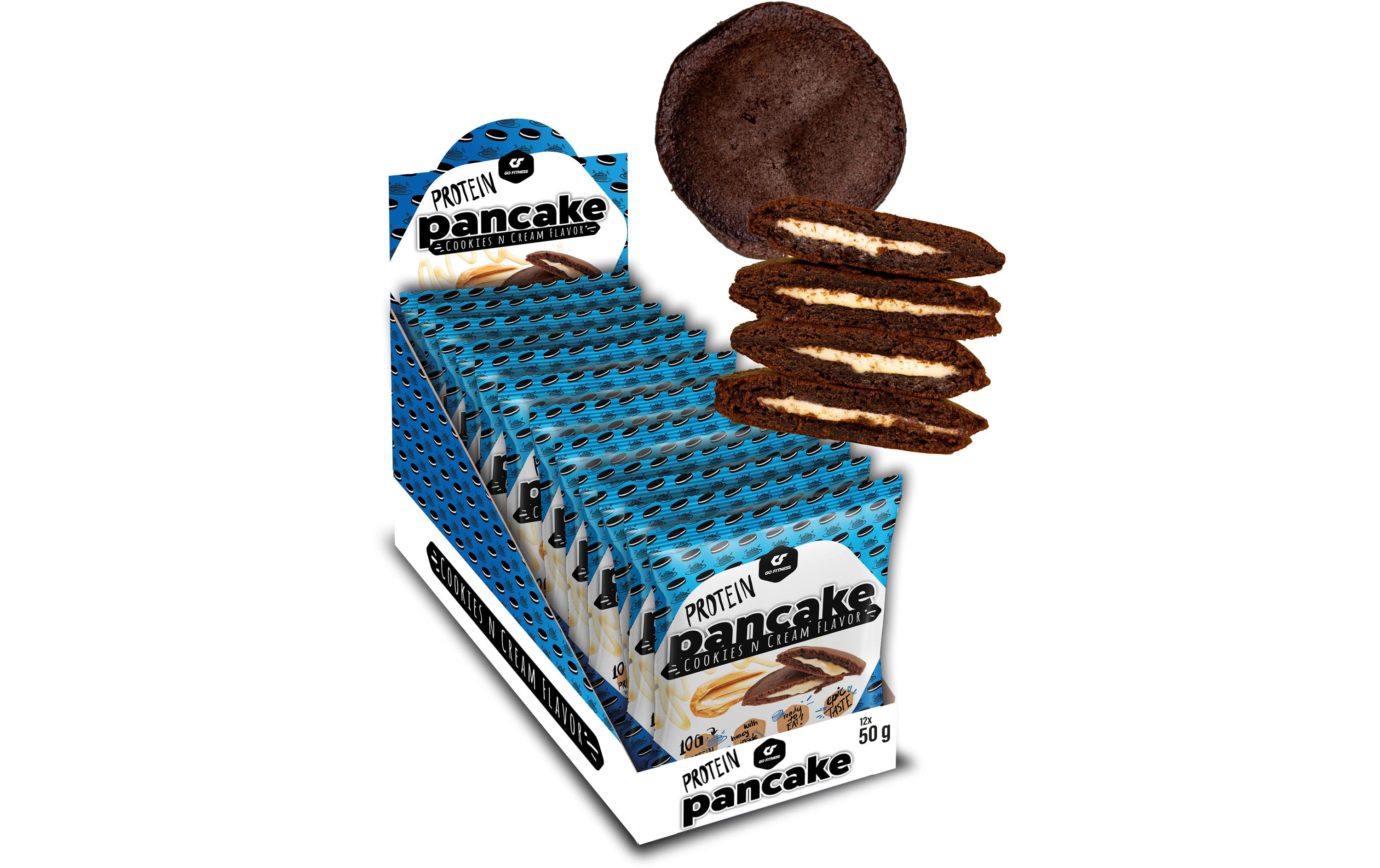 Go Fitness Nutrition Protein Pancake 12 x 50 g, Cookie