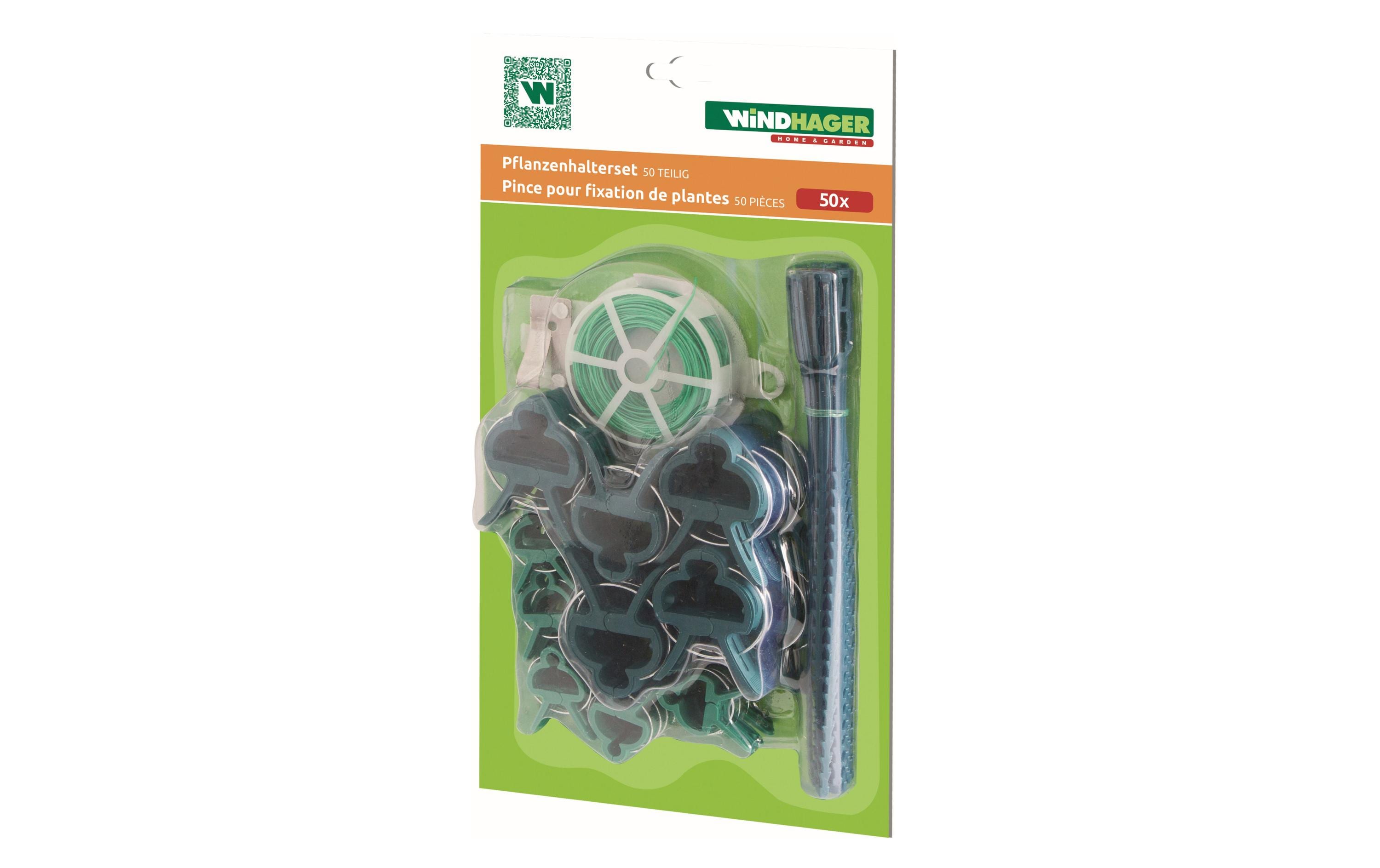 Windhager Pflanzenhalter Set 50-teilig