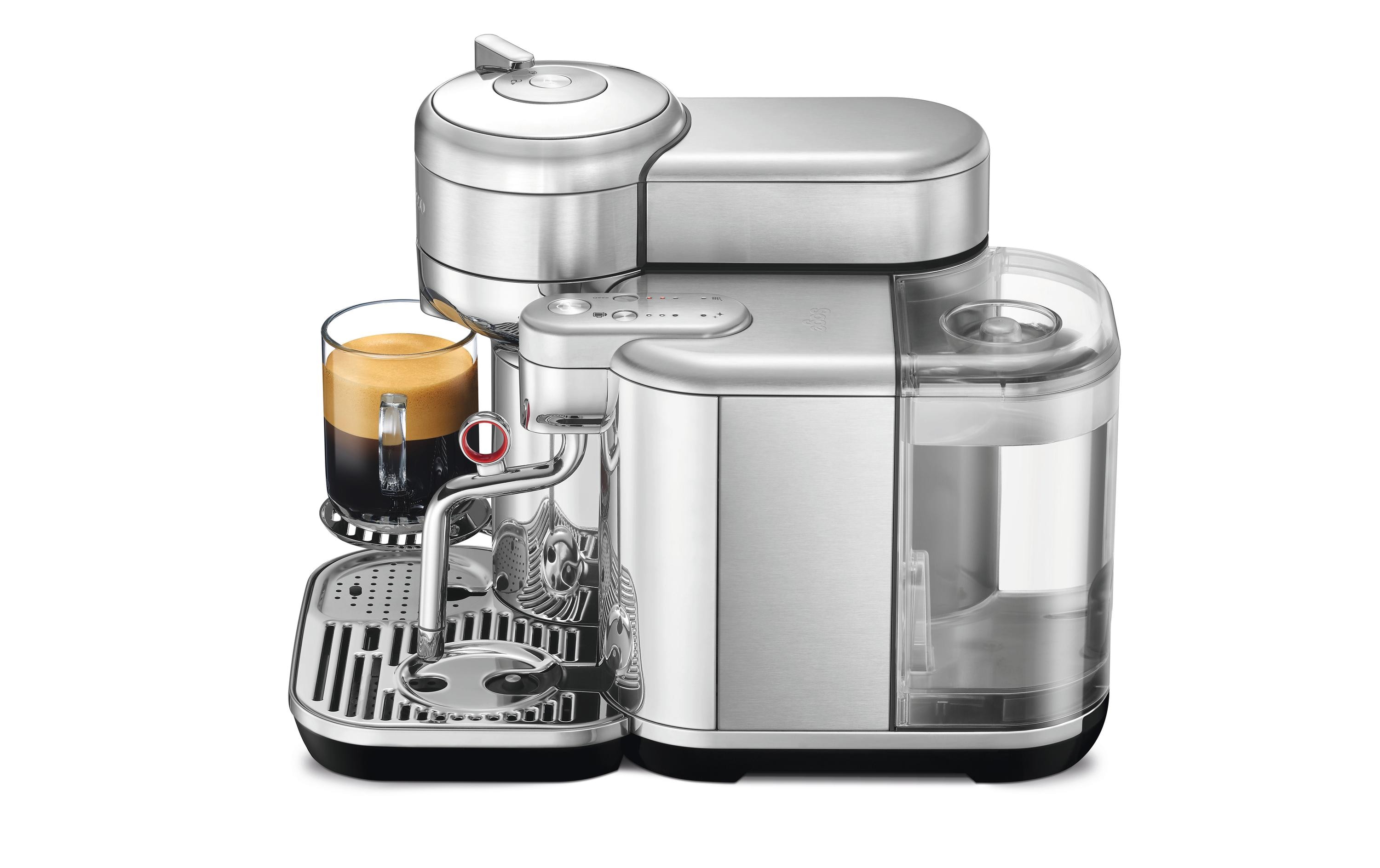 Sage Kaffeemaschine Nespresso Vertuo Creatista Brushed Steel