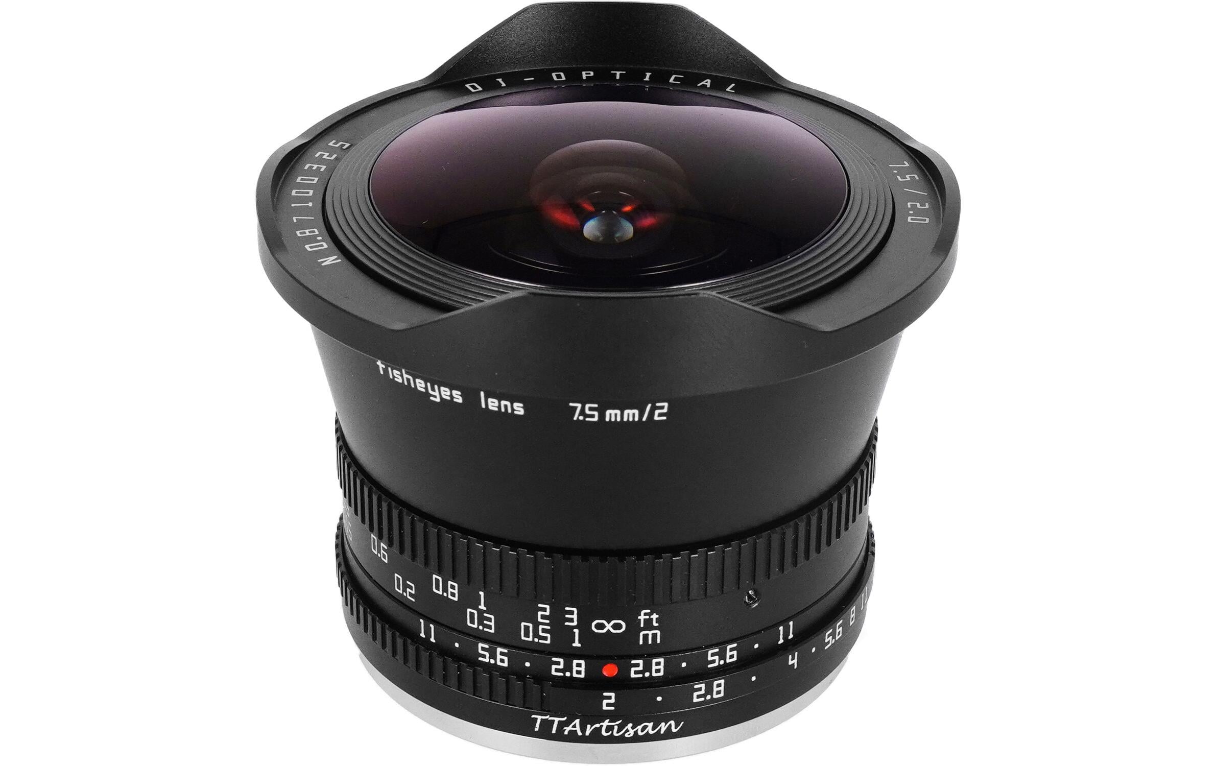 TTArtisan Festbrennweite 7.5mm F/2 Fisheye – Nikon Z