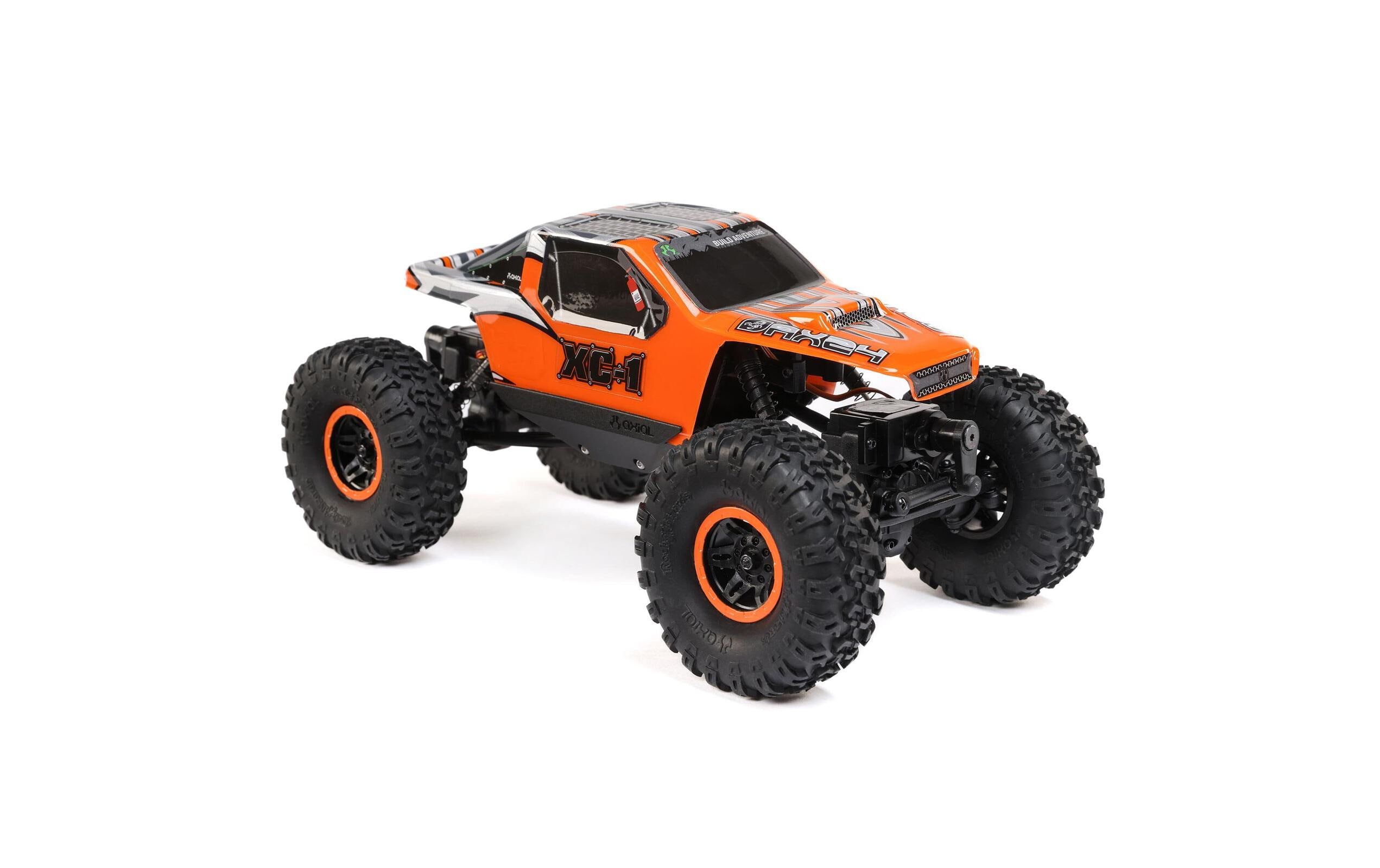 Axial Rock Crawler AX24 XC-1 4WS, Orange, RTR, 1:24