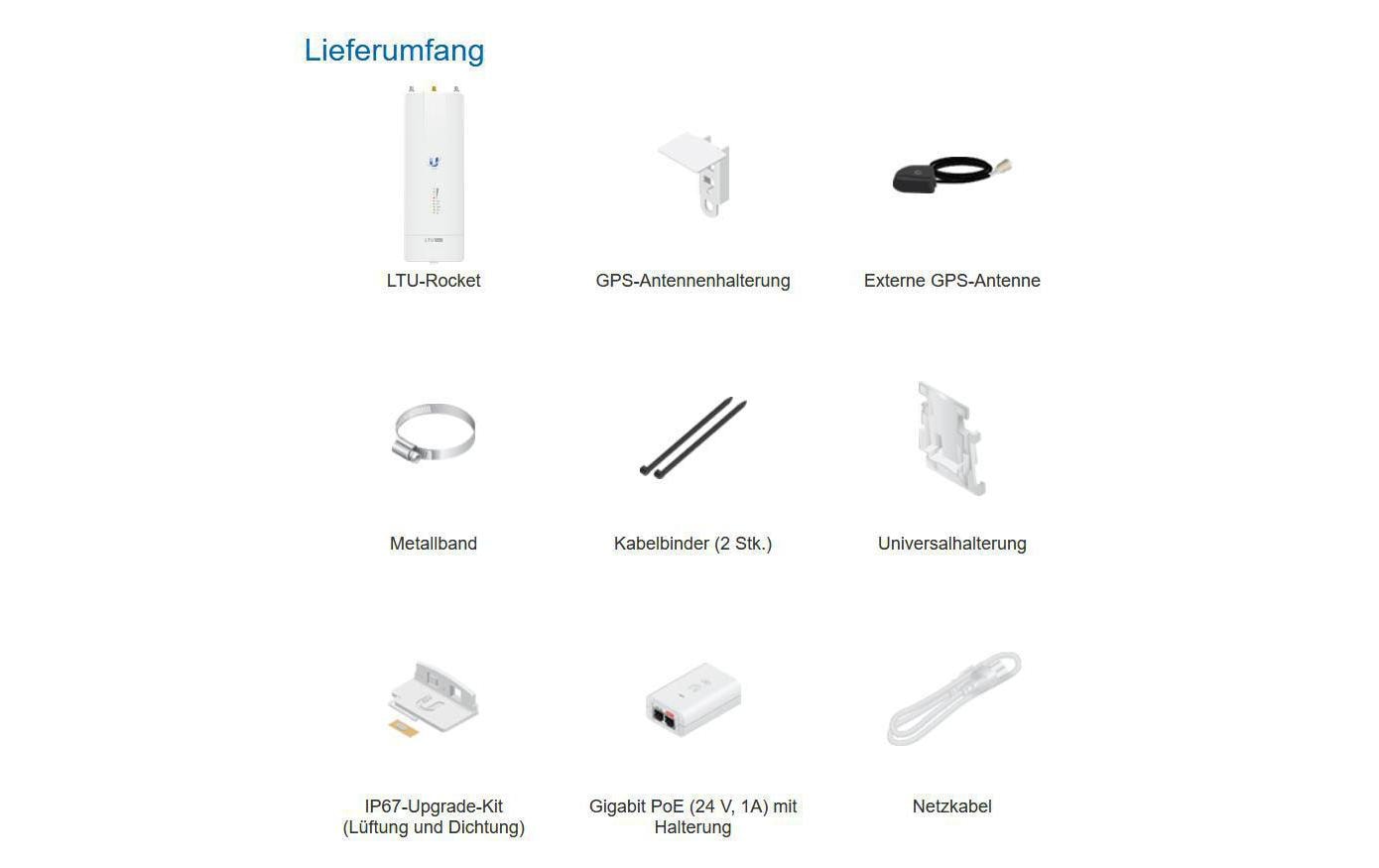 Ubiquiti WLAN-Bridge LTU-Rocket