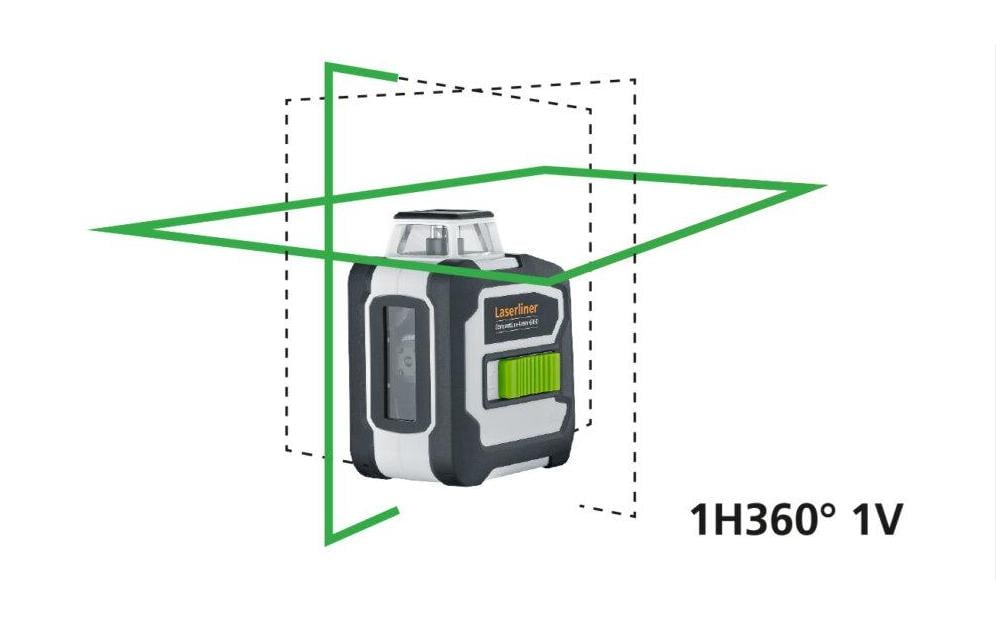Laserliner Linienlaser CompactLine-Laser G360 Set 30 m