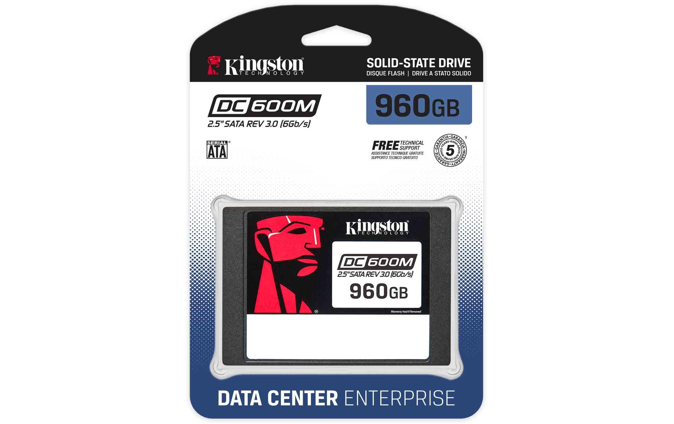 Kingston SSD DC600M 2.5 SATA 960 GB