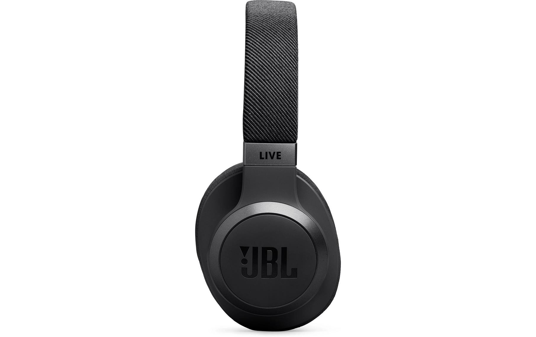 JBL Wireless On-Ear-Kopfhörer Live 770NC Schwarz