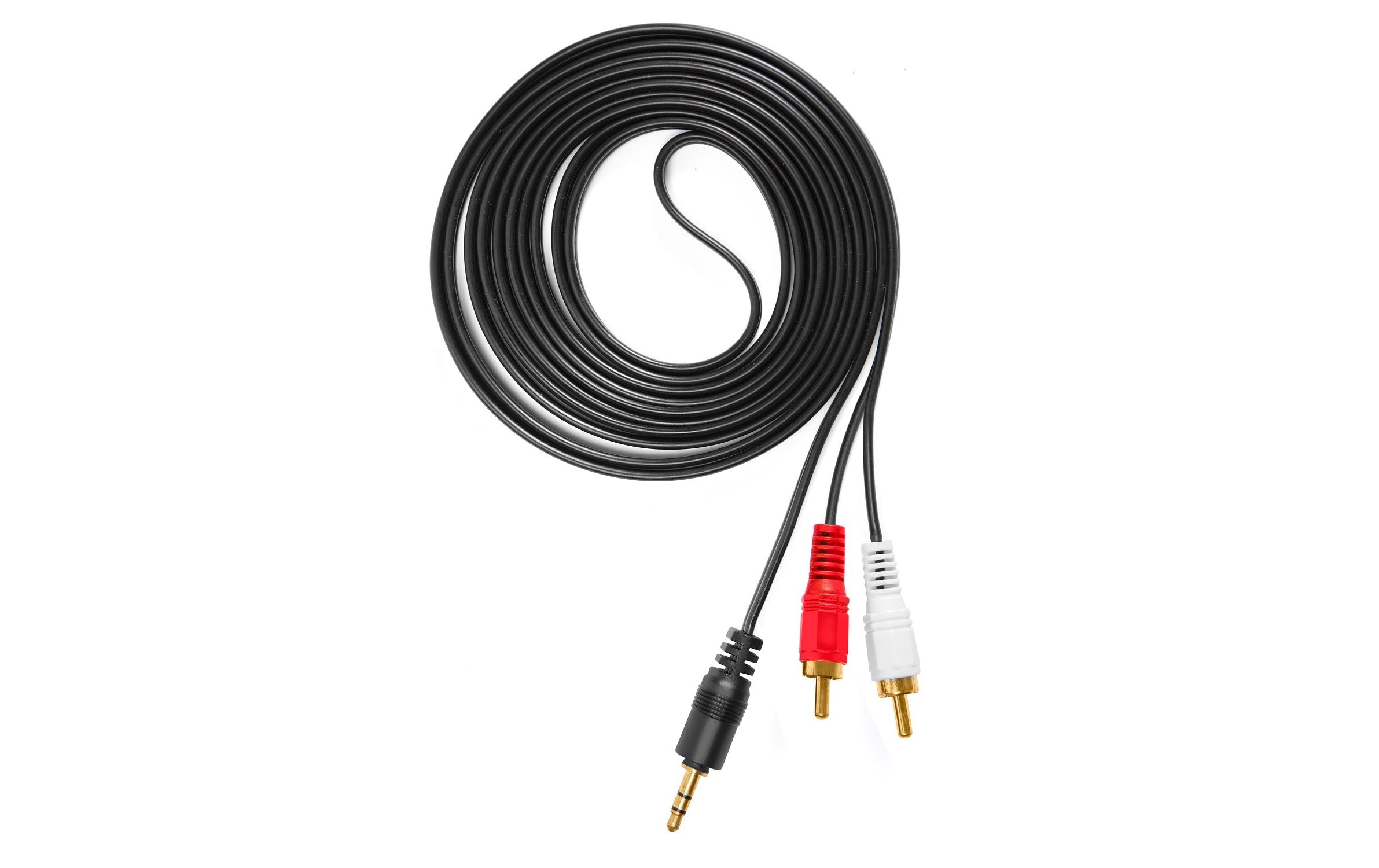 Skytronic Audio-Kabel CX400-2 3.5 mm Klinke - Cinch 2.5 m