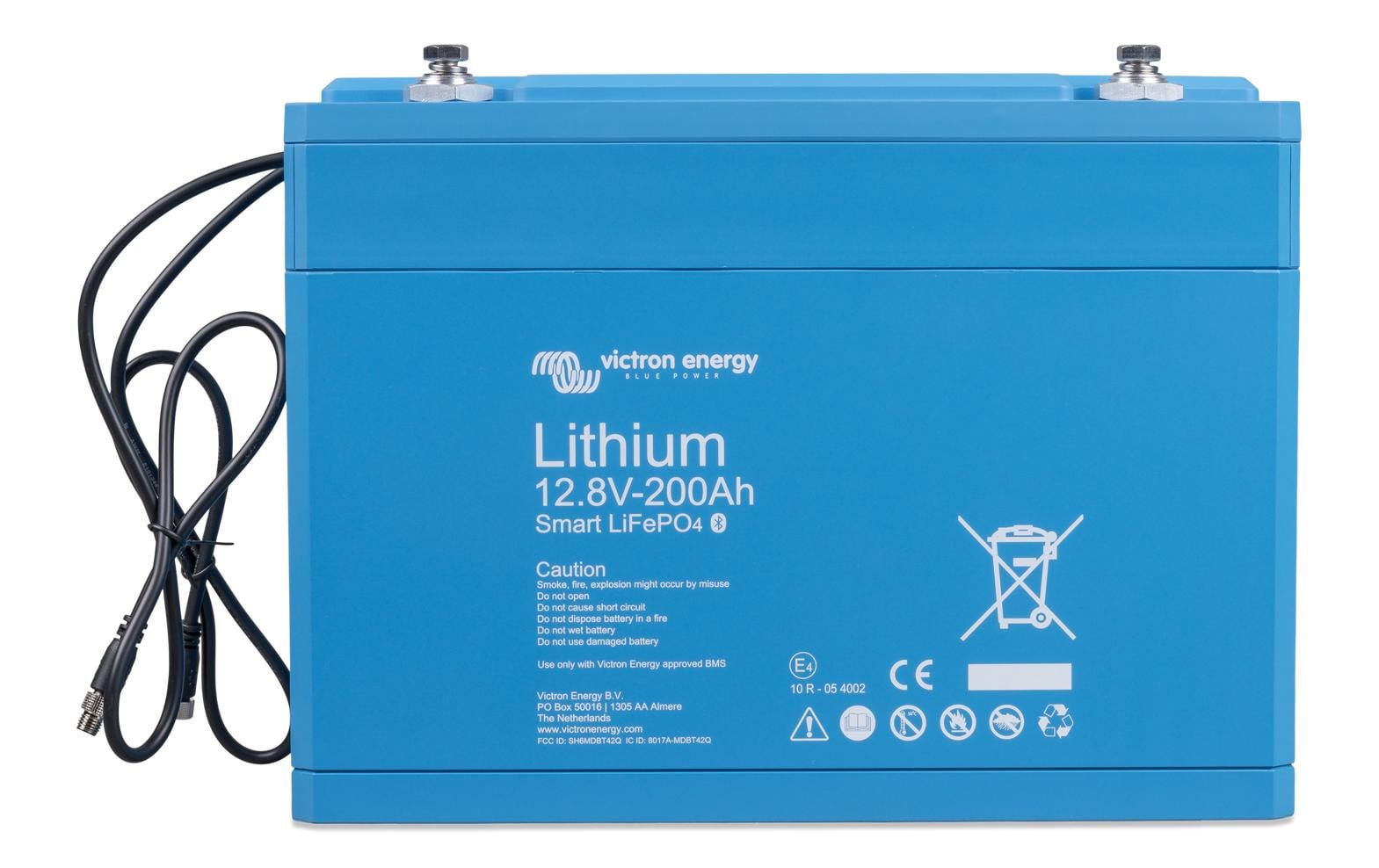 Victron Batterie LiFePO4 12.8 V 200 Ah smart