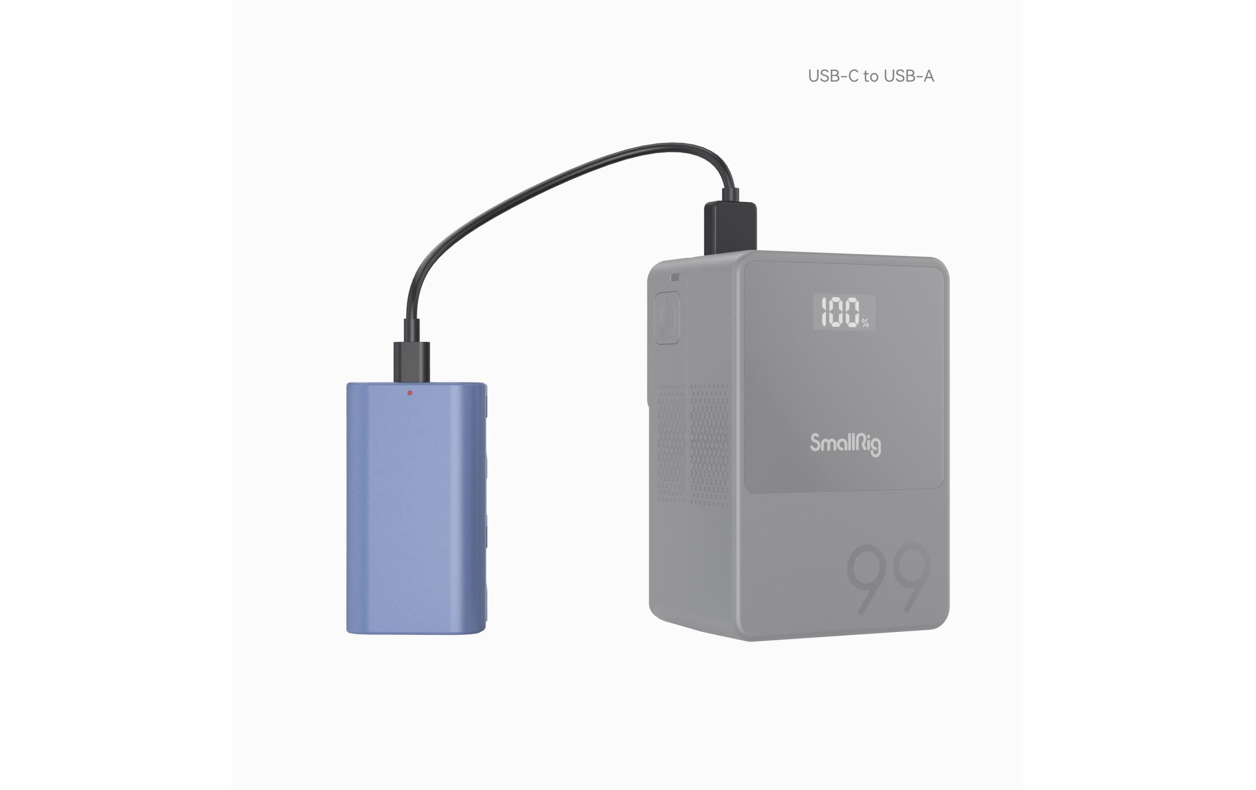 Smallrig Digitalkamera-Akku NP-F550 USB-C