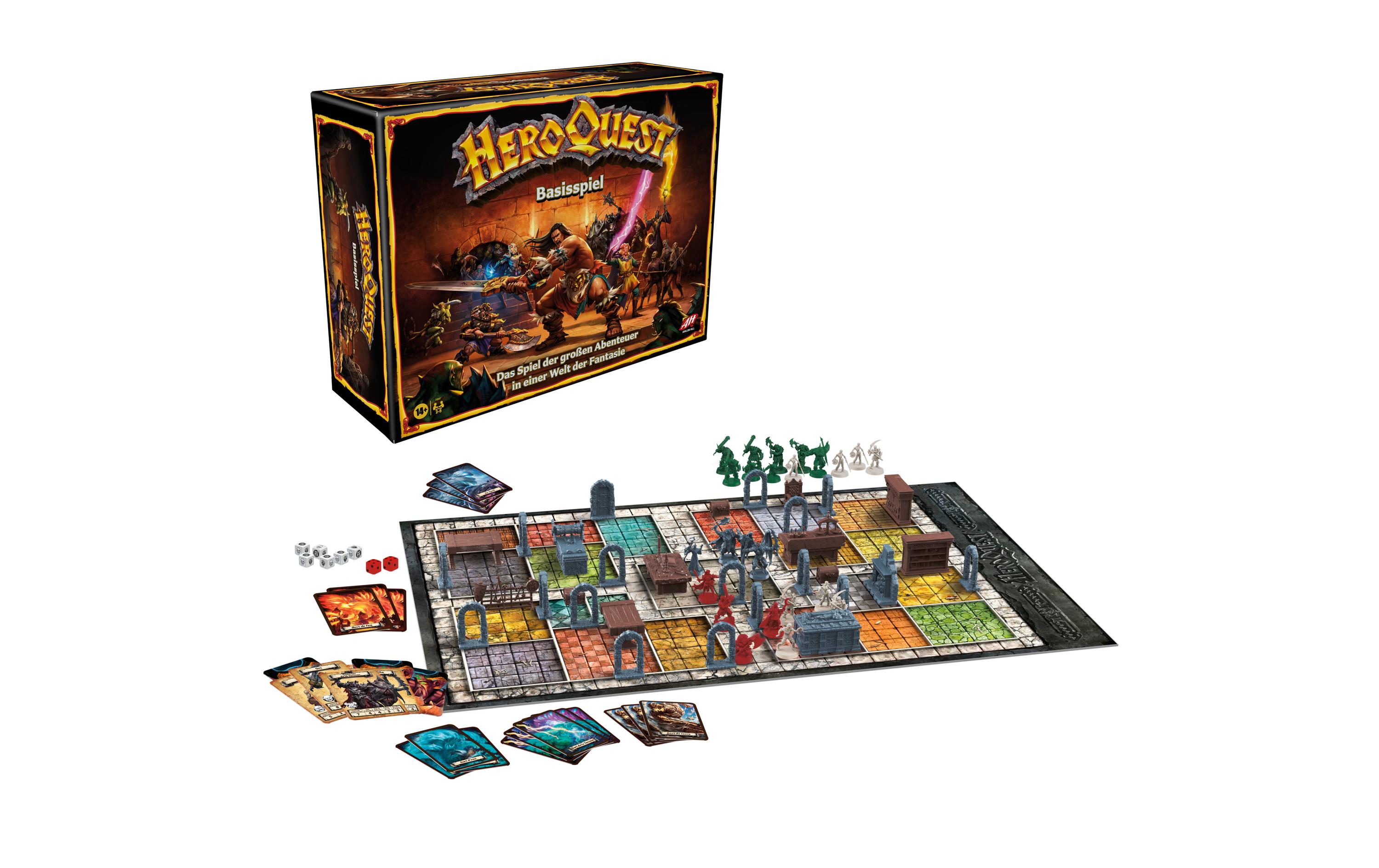 Hasbro Gaming Expertenspiel Hero Quest: Basisspiel -DE-