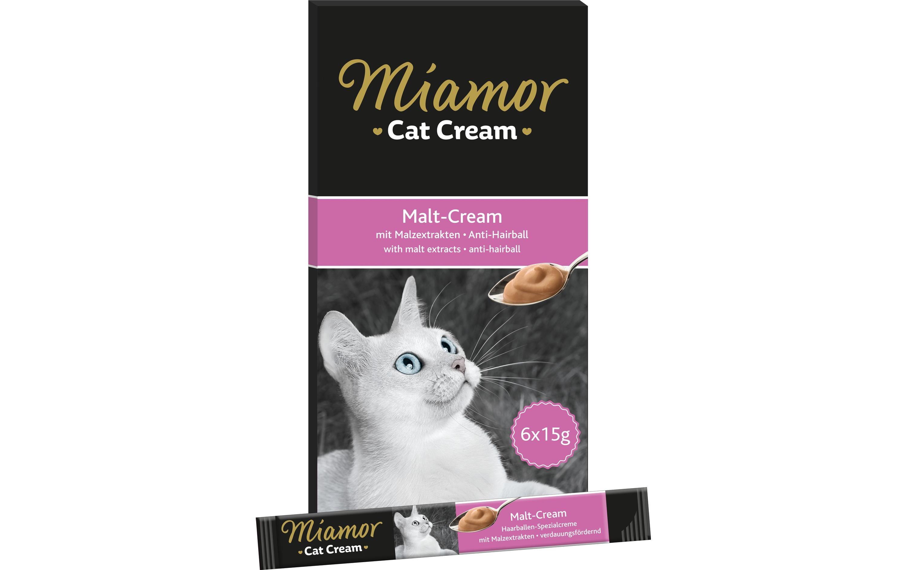 Miamor Katzen-Snack Malt Cream, 6 x 15 g