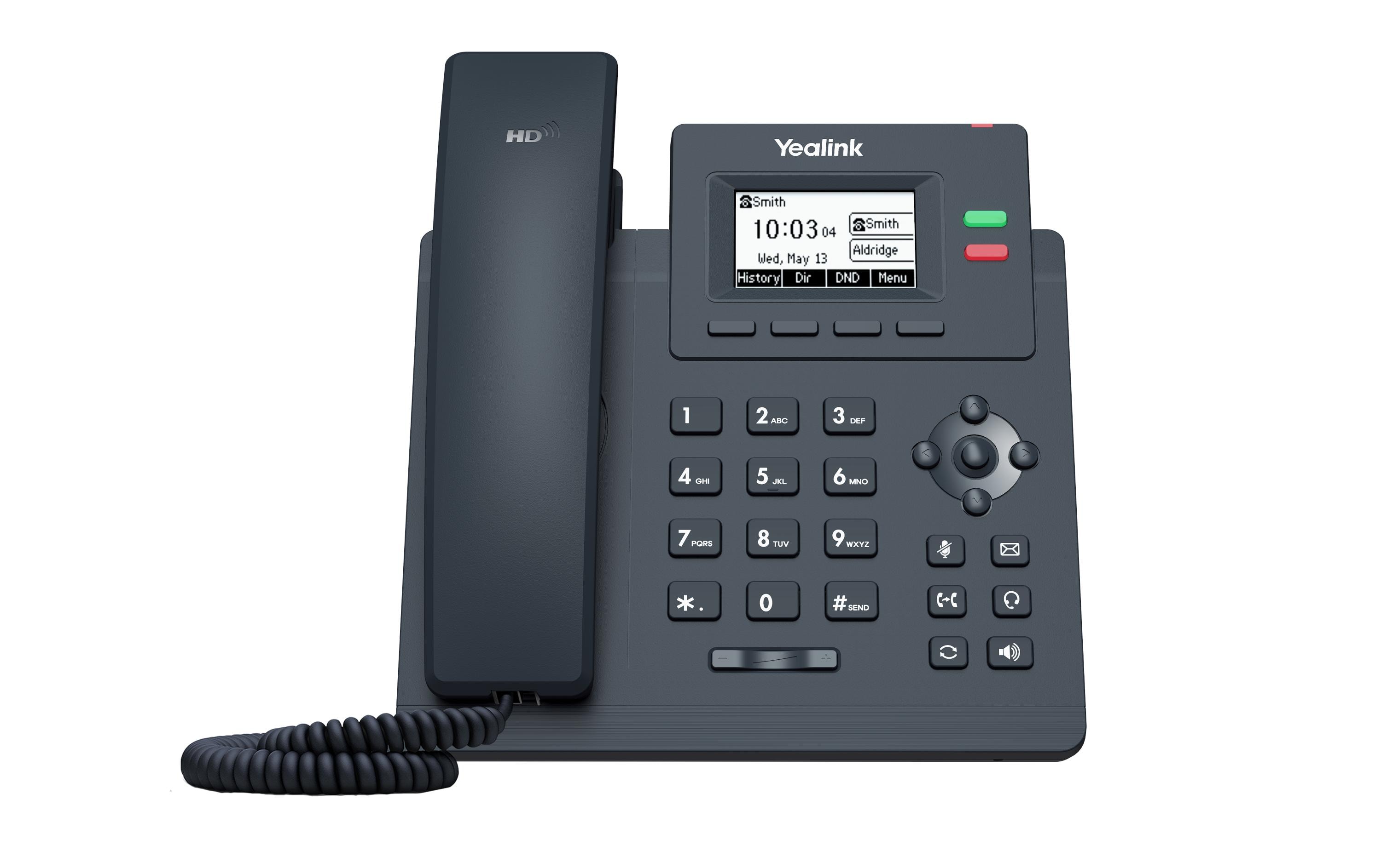 Yealink Tischtelefon SIP-T31G Grau