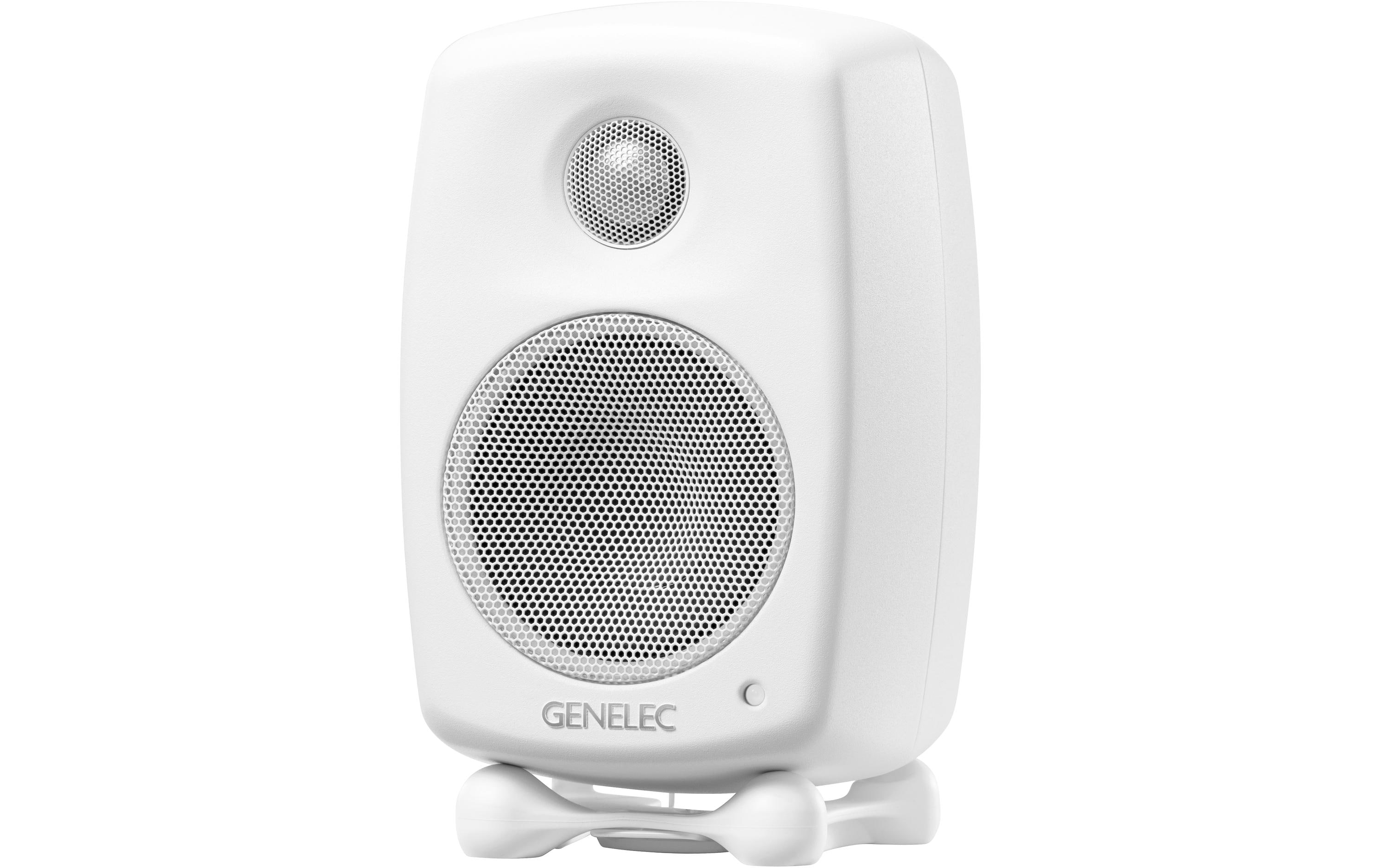 Genelec Regallautsprecher G One – 25 Watt, Weiss