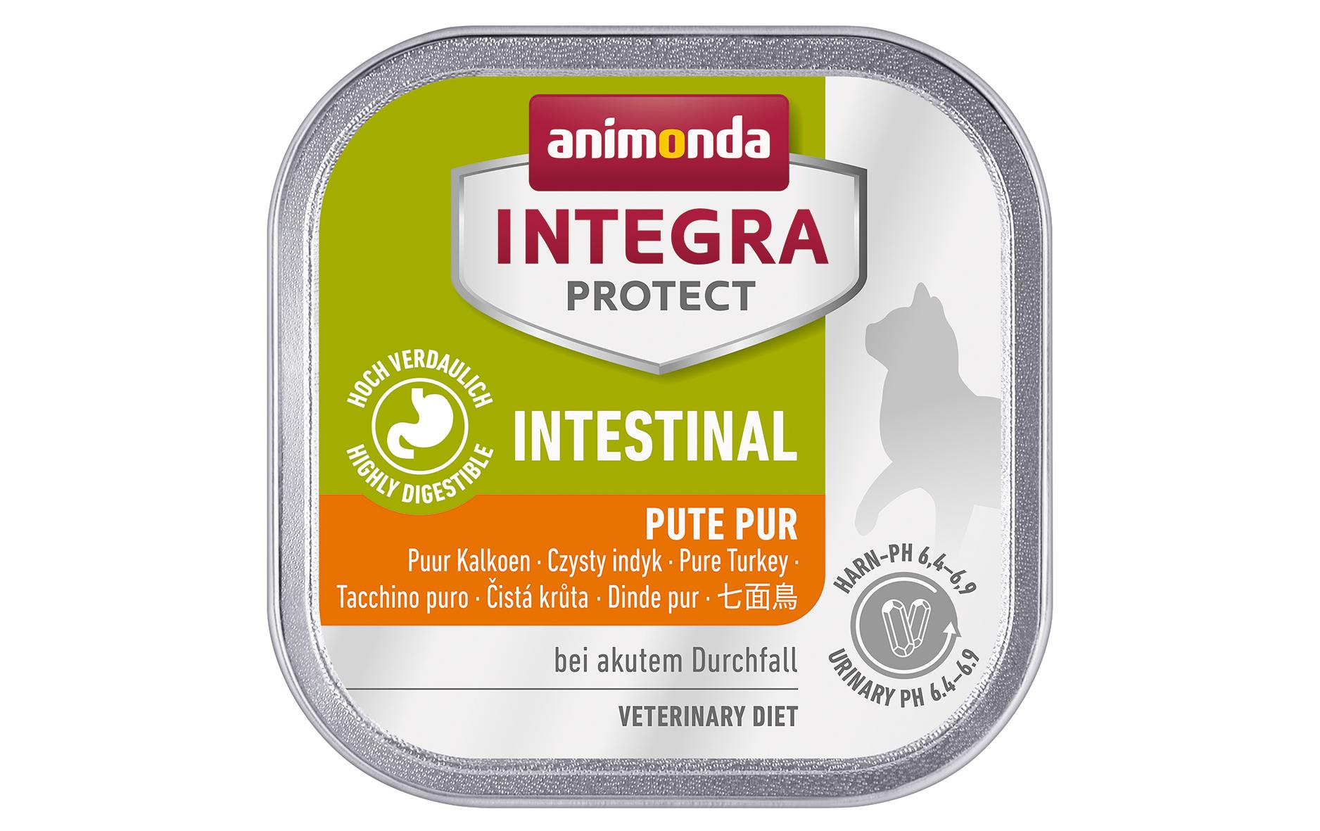 Animonda Integra Protect Nassfutter Intestinal Pute pur, 100 g