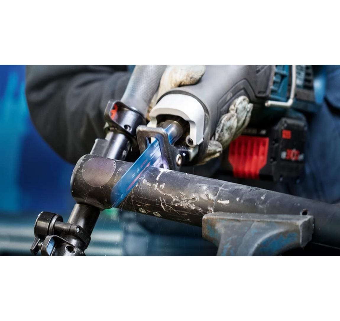 Bosch Professional Säbelsägeblatt EXPERT Medium-Thick Tough Metal S 955 HHM,