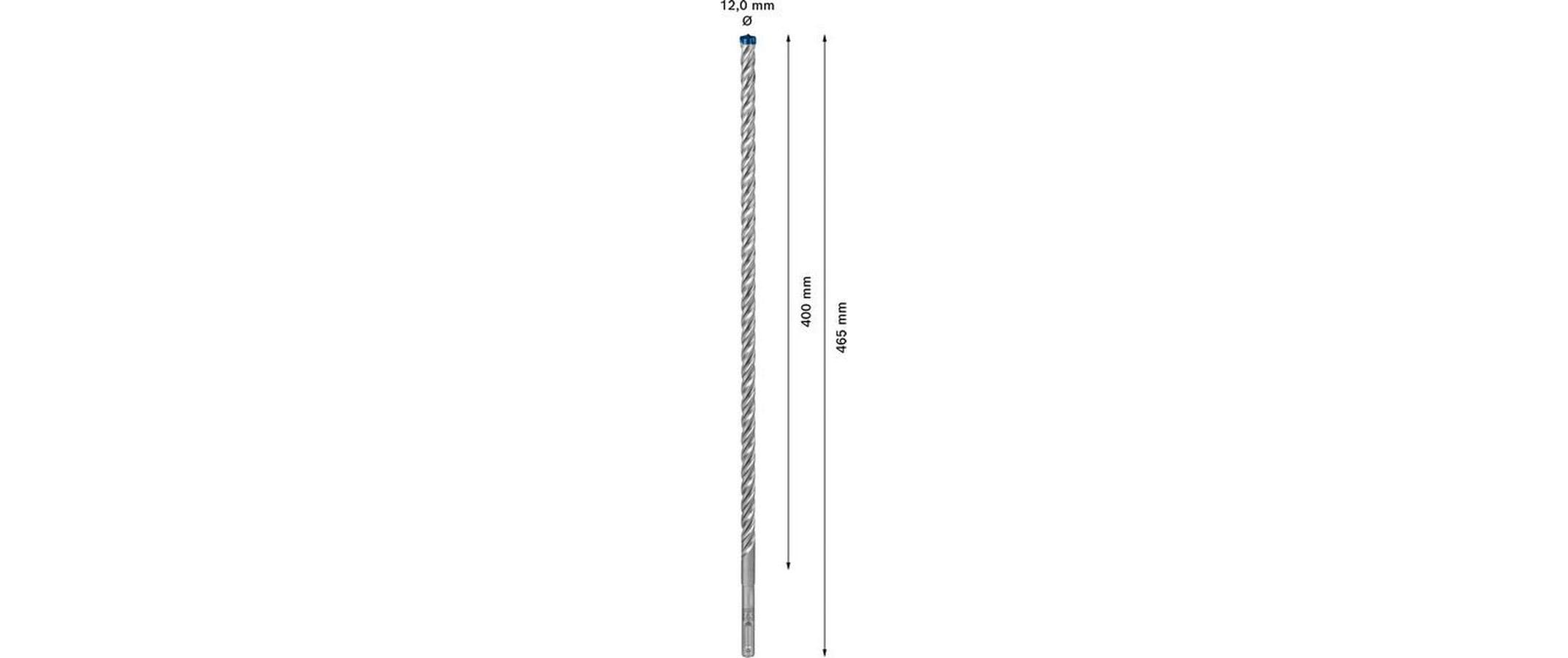 Bosch Professional Hammerbohrer EXPERT SDS plus-7X, 12 x 400 x 465 mm