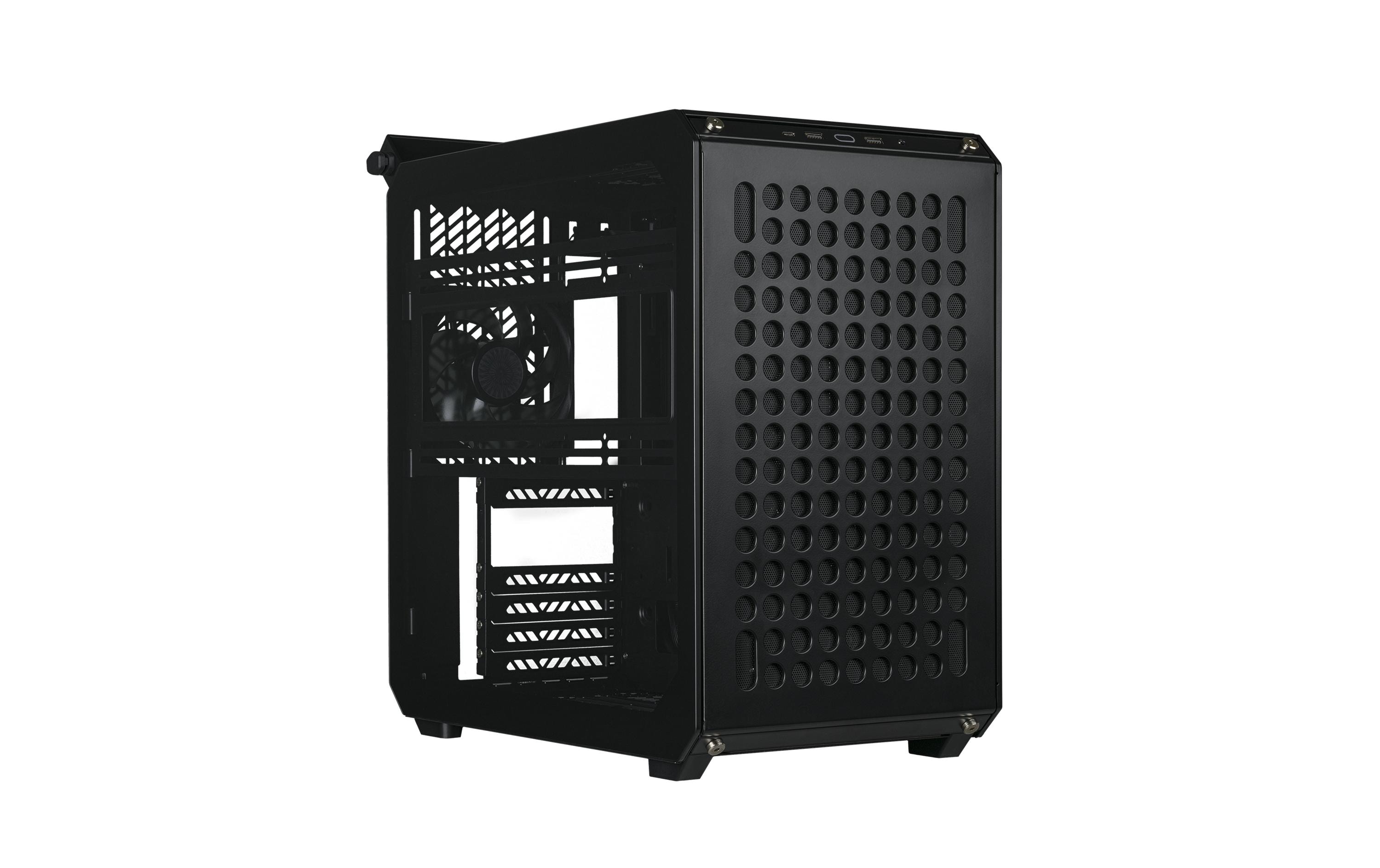 Cooler Master PC-Gehäuse Qube 500 Flatpack Schwarz