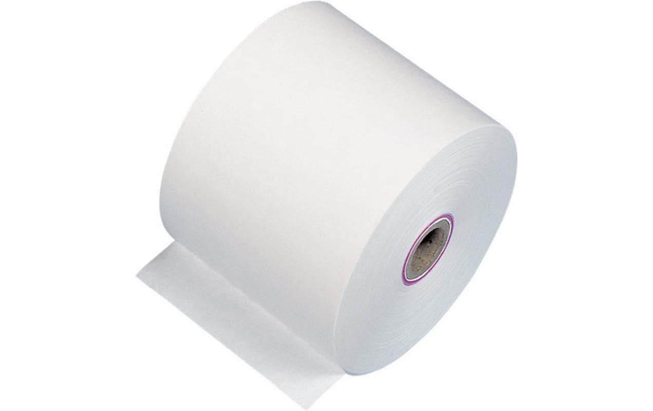 Büromaterial Papierrolle 57 mm Weiss, 5 Rollen