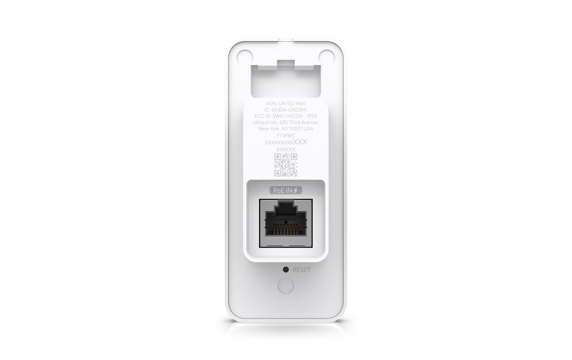 Ubiquiti Access Reader G2 NFC & BT Zutrittskontrolle, Weiss