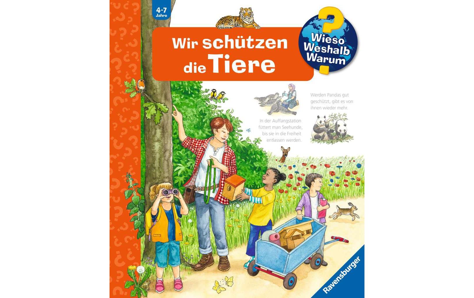 Ravensburger Kinder-Sachbuch WWW: Wir schützen die Tiere