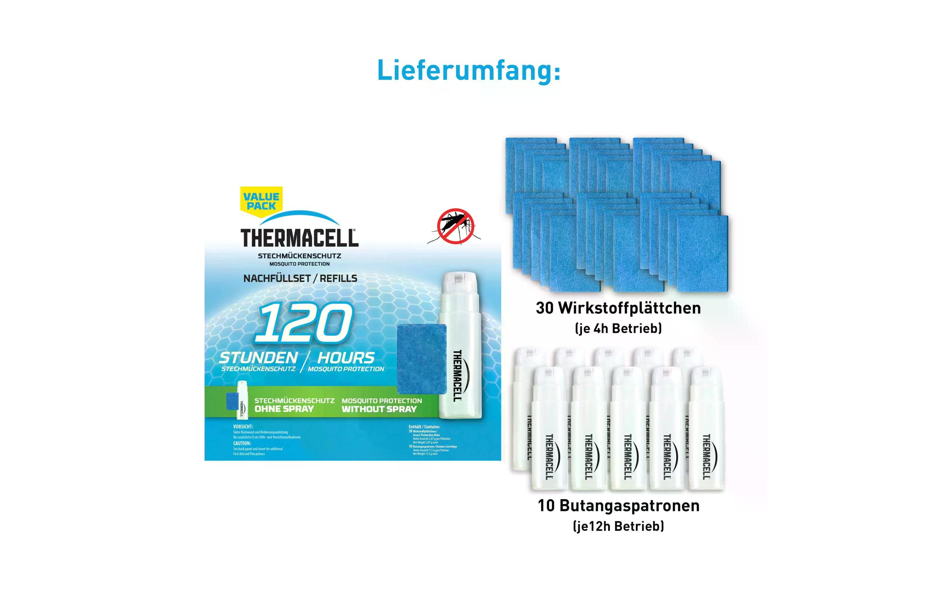 Thermacell Nachfüllset 120 Stunden R-10 1 Stück