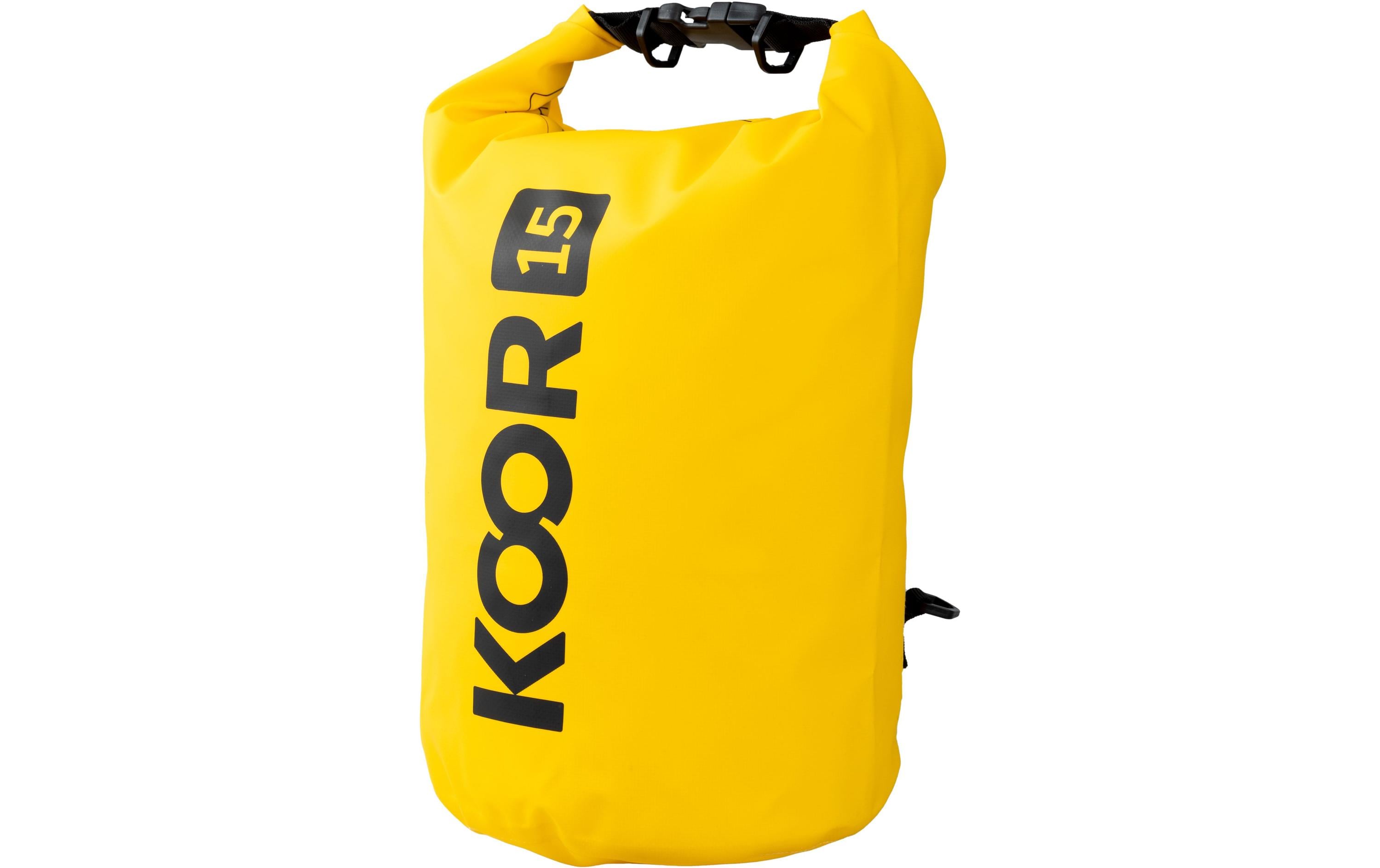 KOOR Dry Bag Zaaino Gelb 15 l