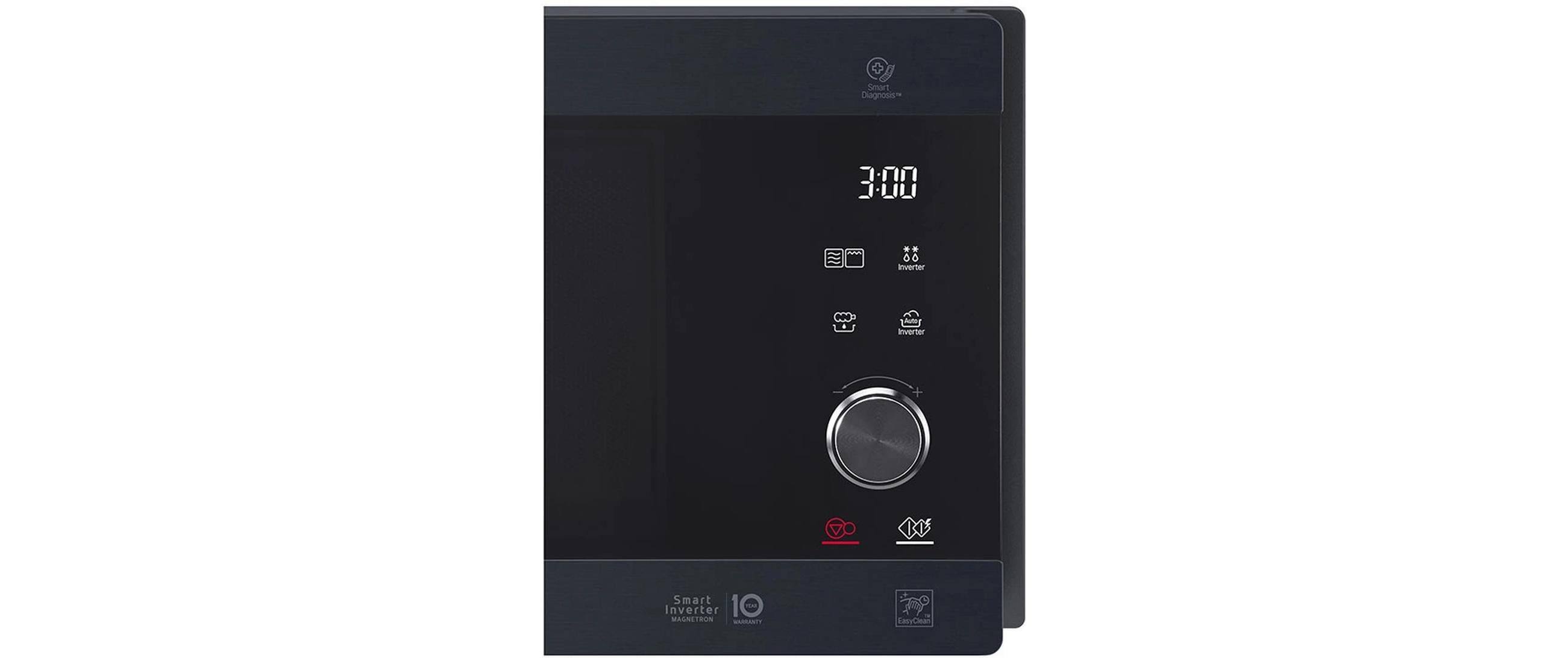 LG Mikrowelle mit Grill MH6565CPB Schwarz