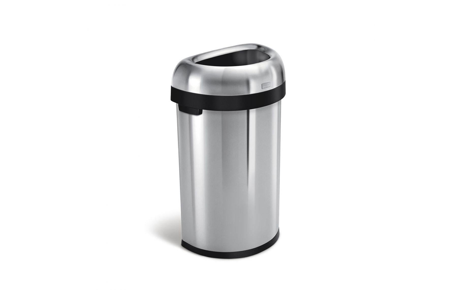 Simplehuman Abfalleimer CW1468 60 Liter, Silber