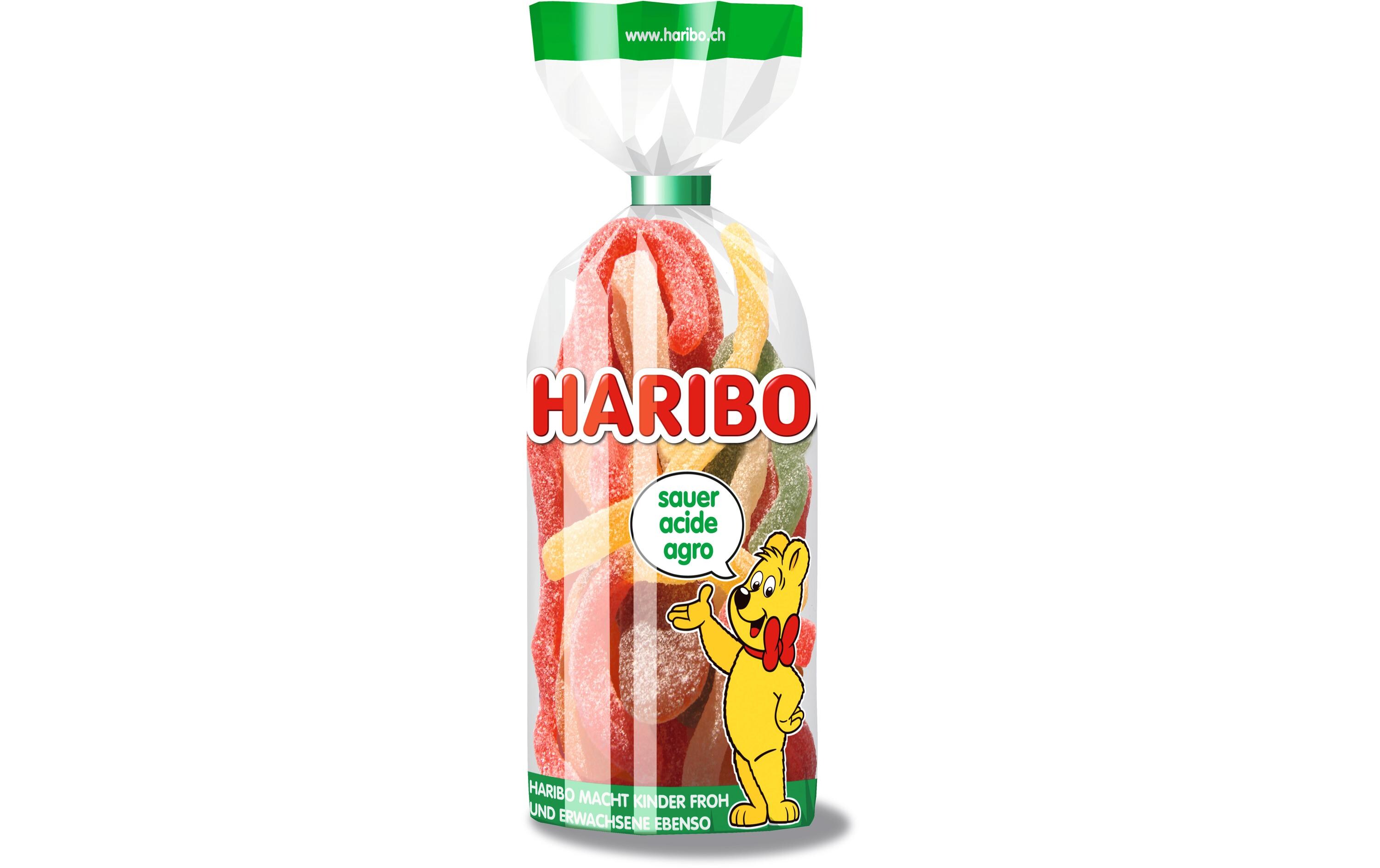 Haribo Gummibonbons Schlecksäckli sauer 100 g