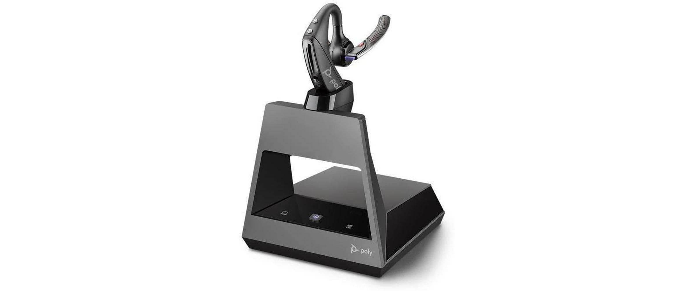 Poly Headset Voyager 5200 Office Teams USB-C, 2-Way Base