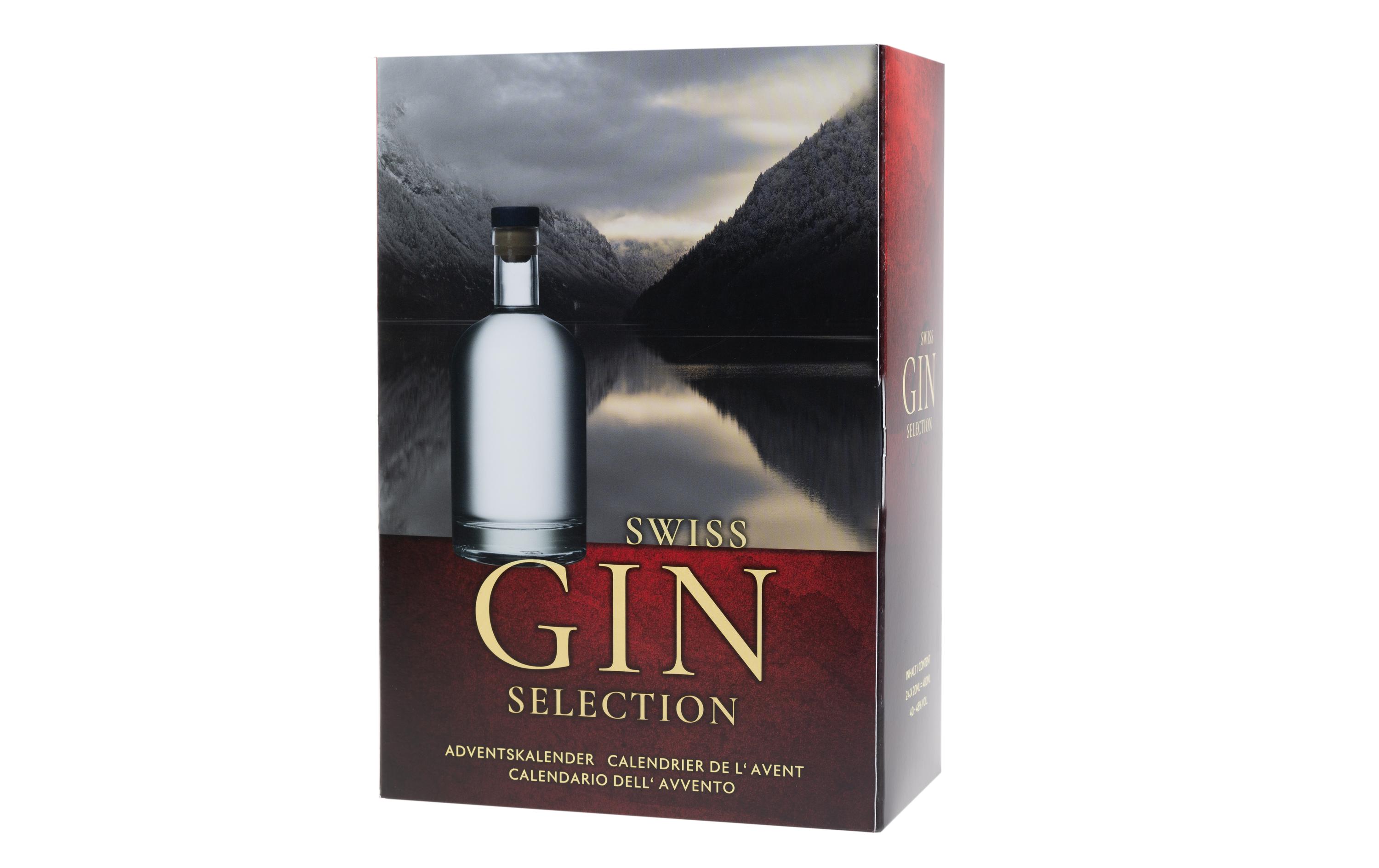 XMAS Adventskalender Gin Swiss Edition 24 x 0.02 l