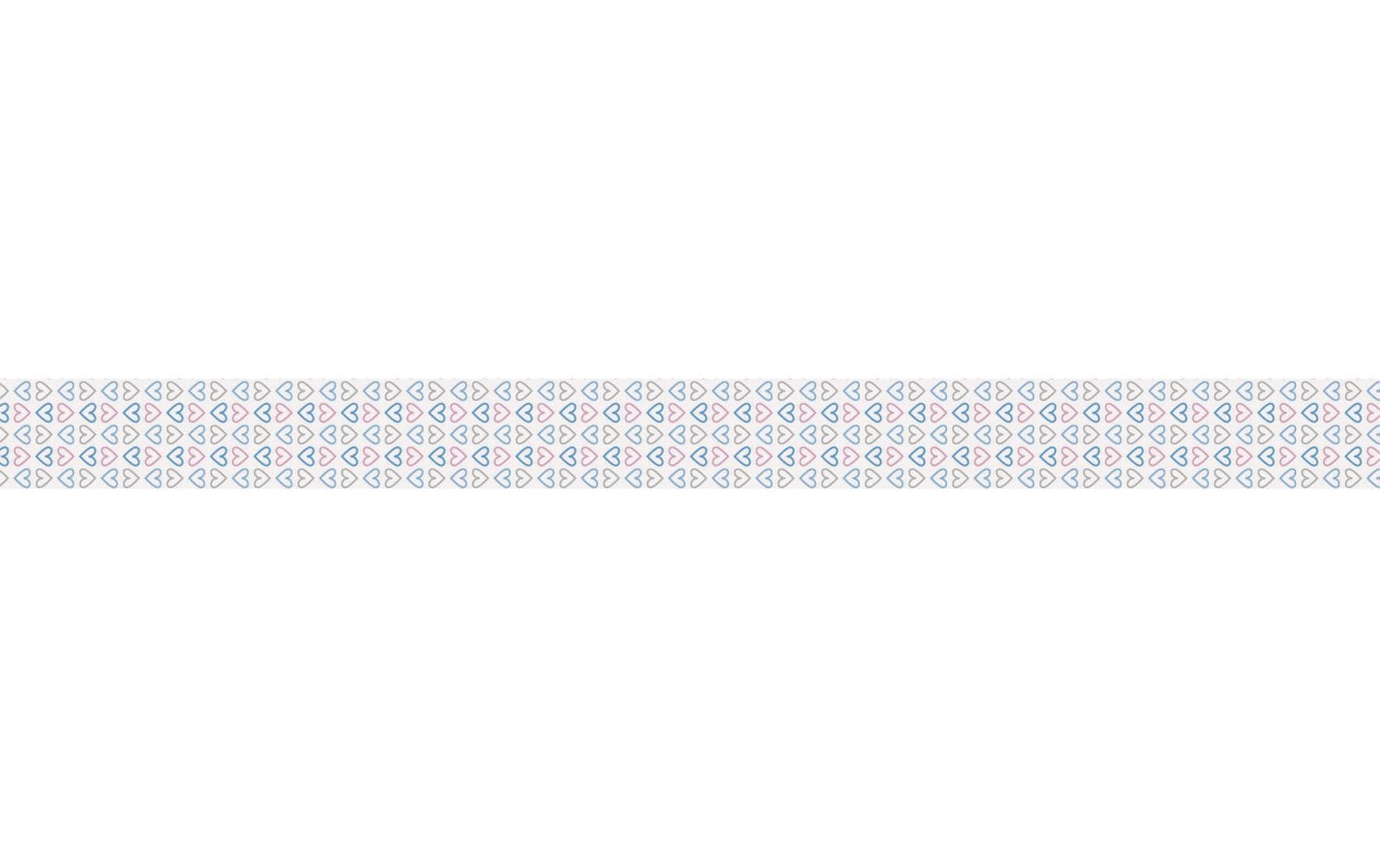 Heyda Washi Tape Pastell Mini Hellblau