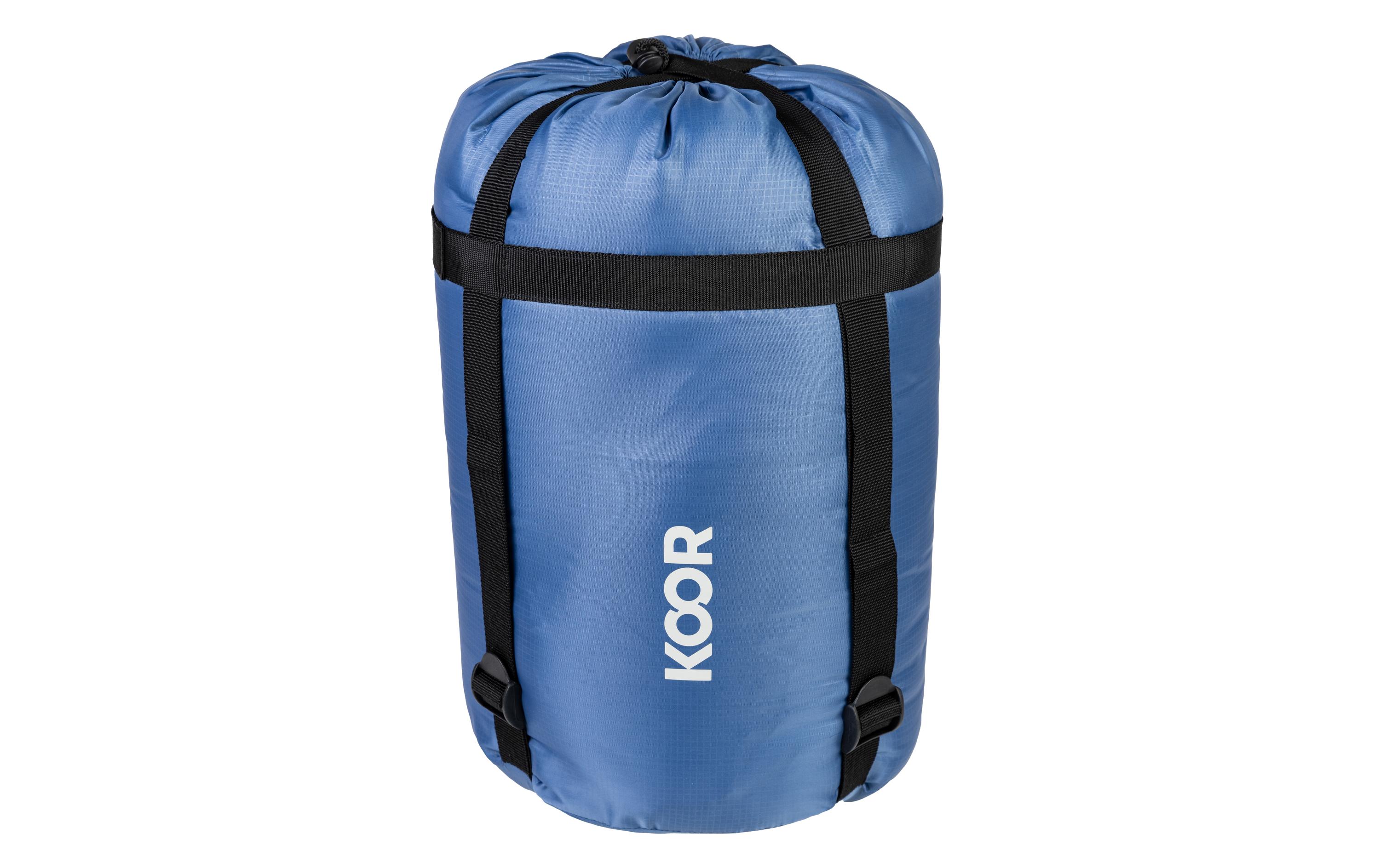 KOOR Schlafsack Baaba 950 Blau 80 x 220 cm