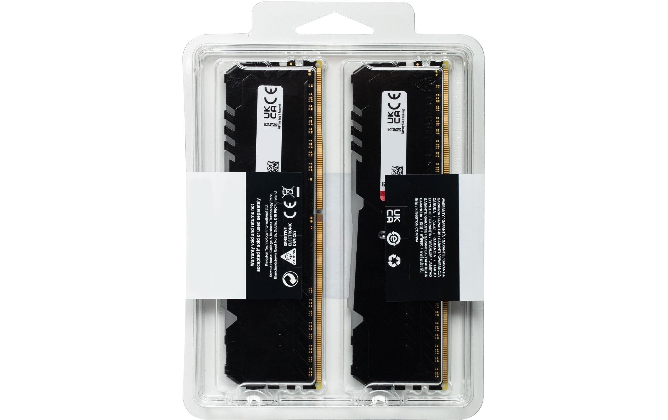 Kingston DDR4-RAM FURY Beast RGB 2666 MHz 2x 8 GB