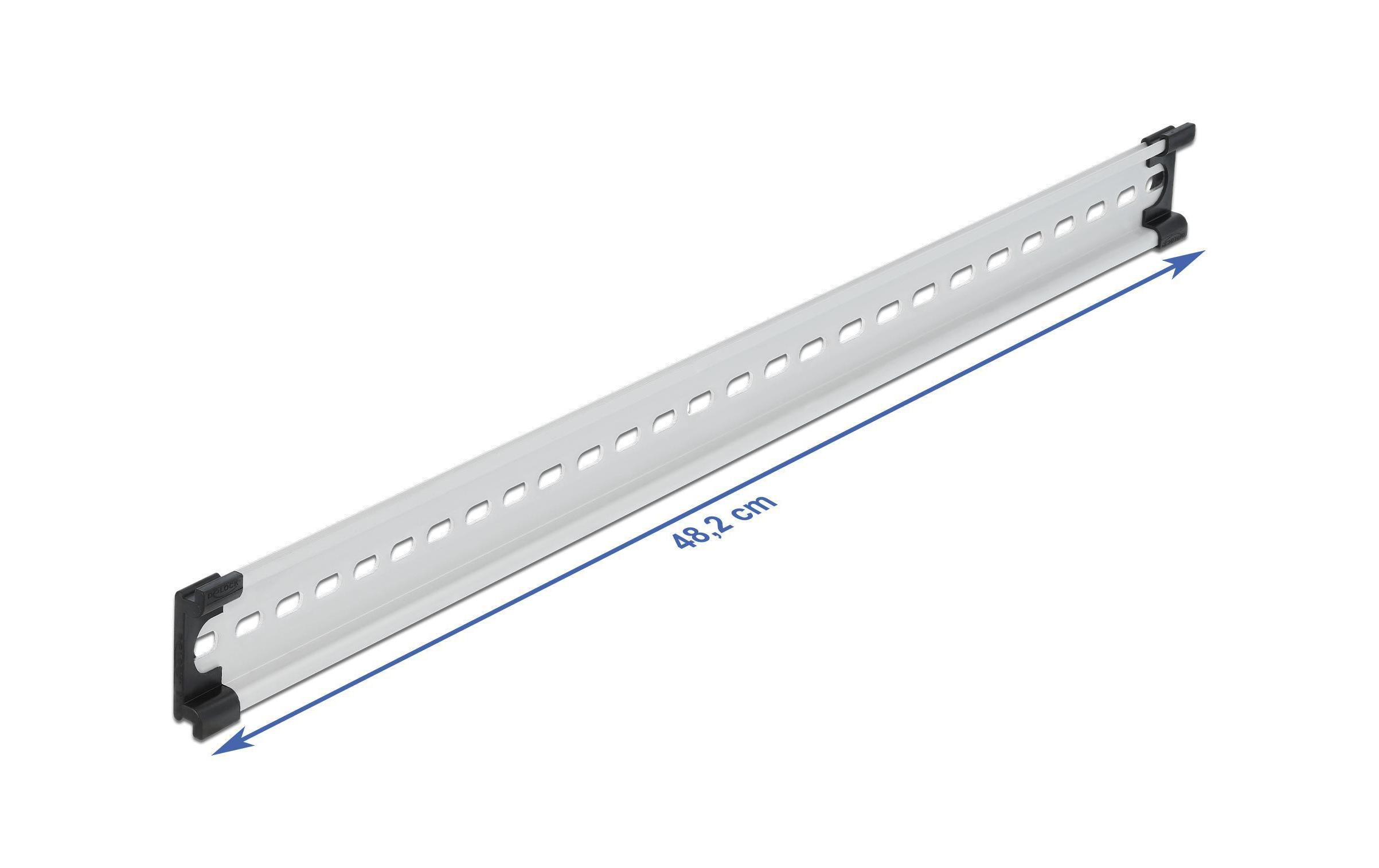 Delock Hutschiene/DIN Rail 35 x 7.5 mm, 19 aus Aluminium