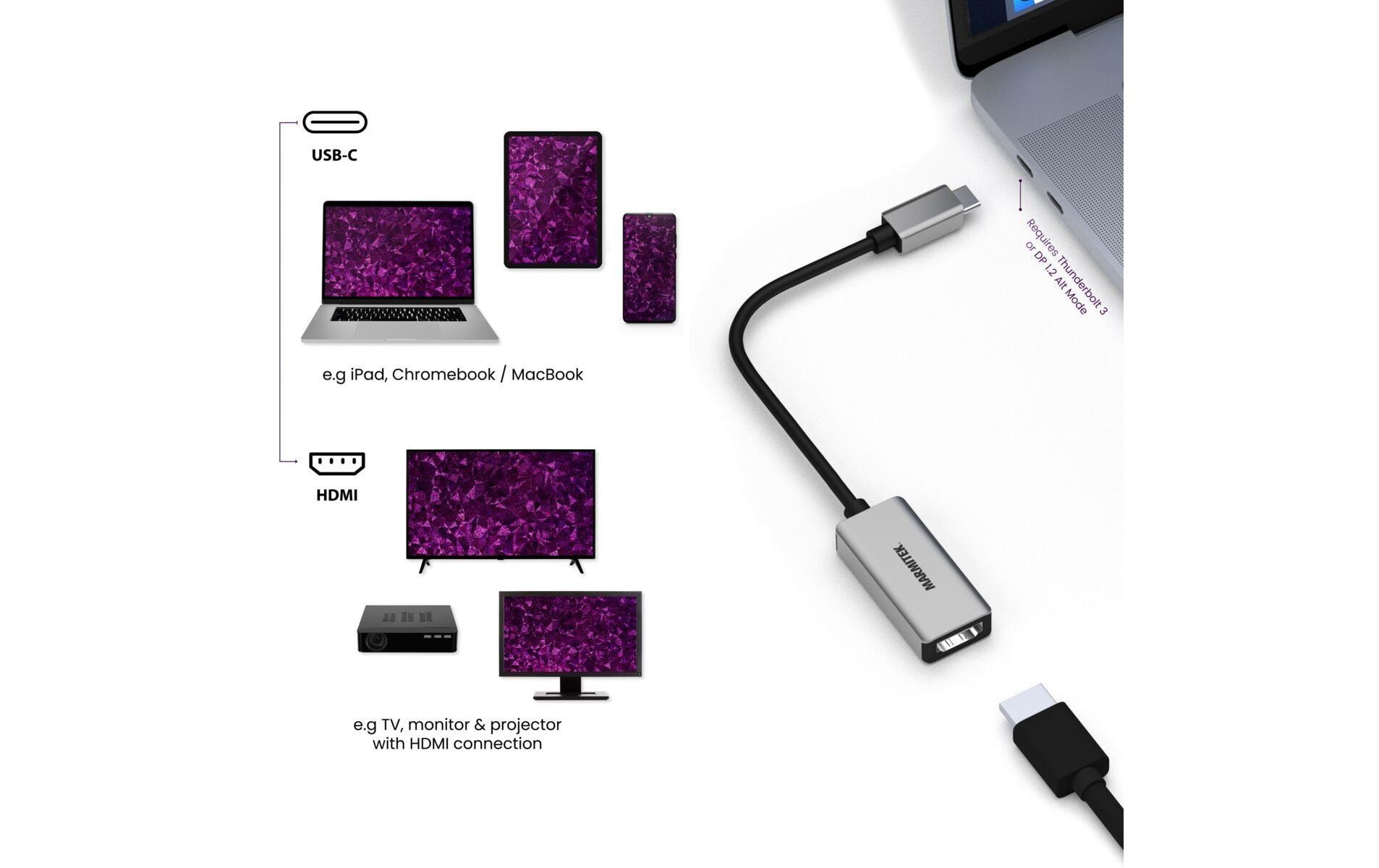 Marmitek Connect USB-C > HDMI -