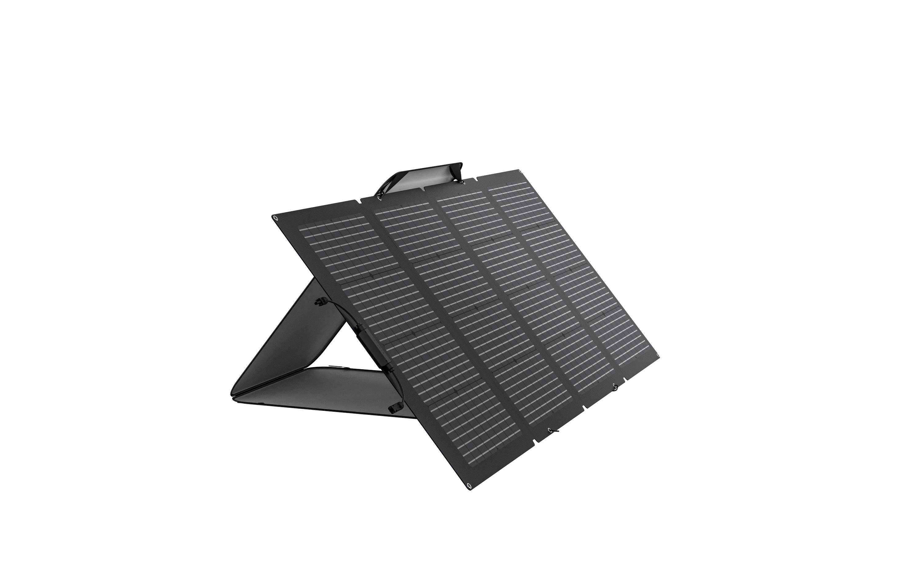 EcoFlow Solarmodul faltbar, MC4, Schwarz 220 W