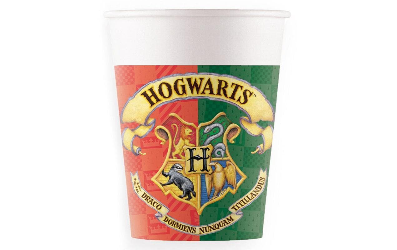 Amscan Einwegbecher Harry Potter 200 ml, 8 Stück