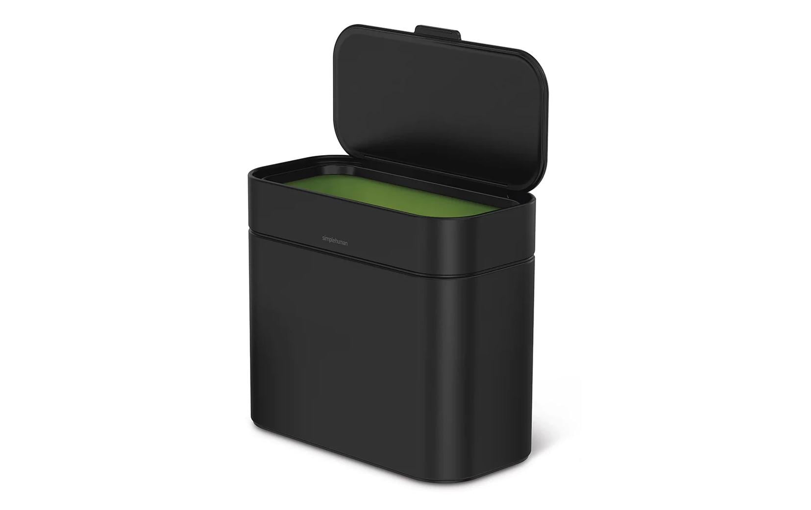 Simplehuman Komposteimer Caddy 4 l, Schwarz matt