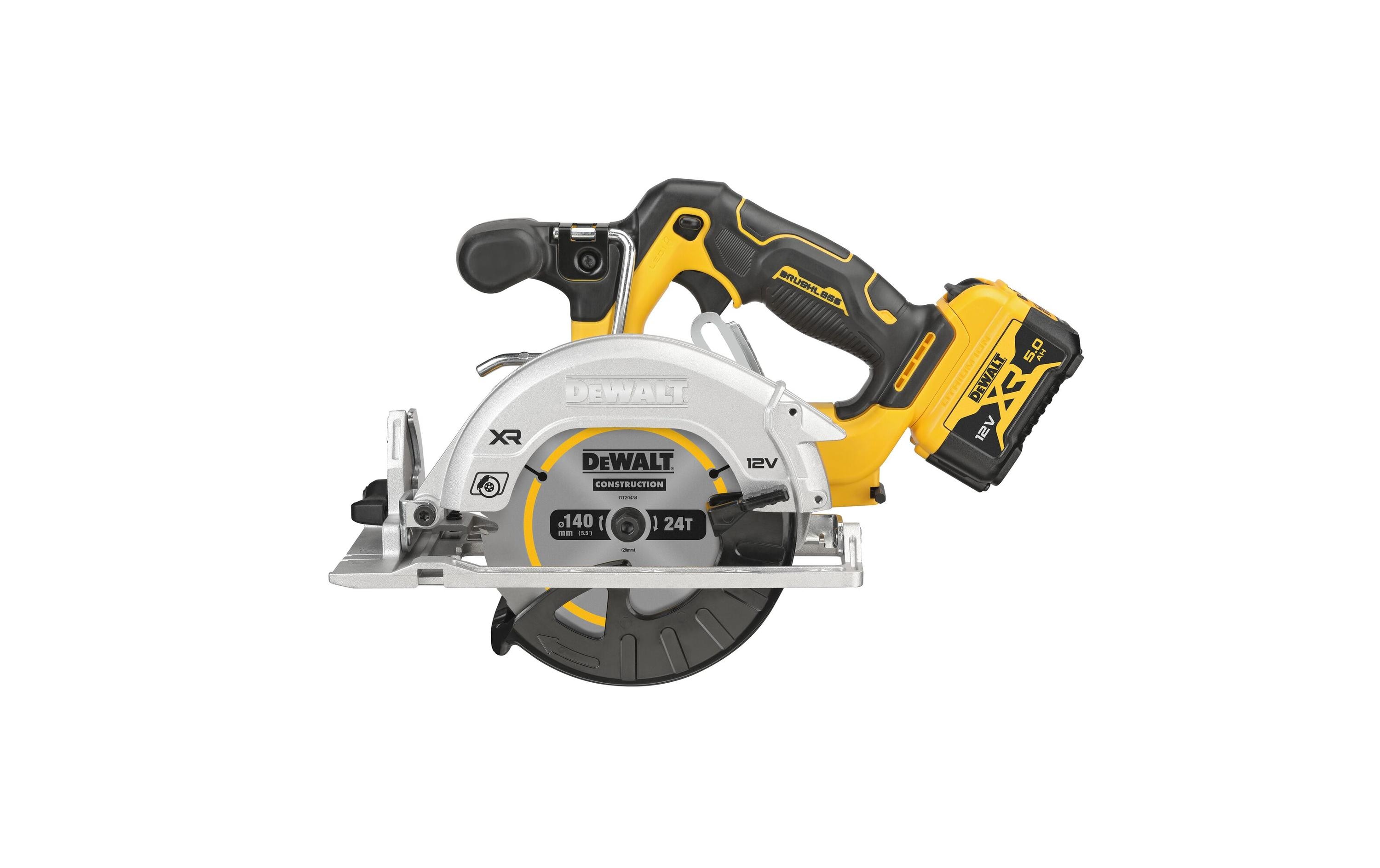 DeWalt Akku-Handkreissäge 12 V, 2x 3 Ah Akku, Kit