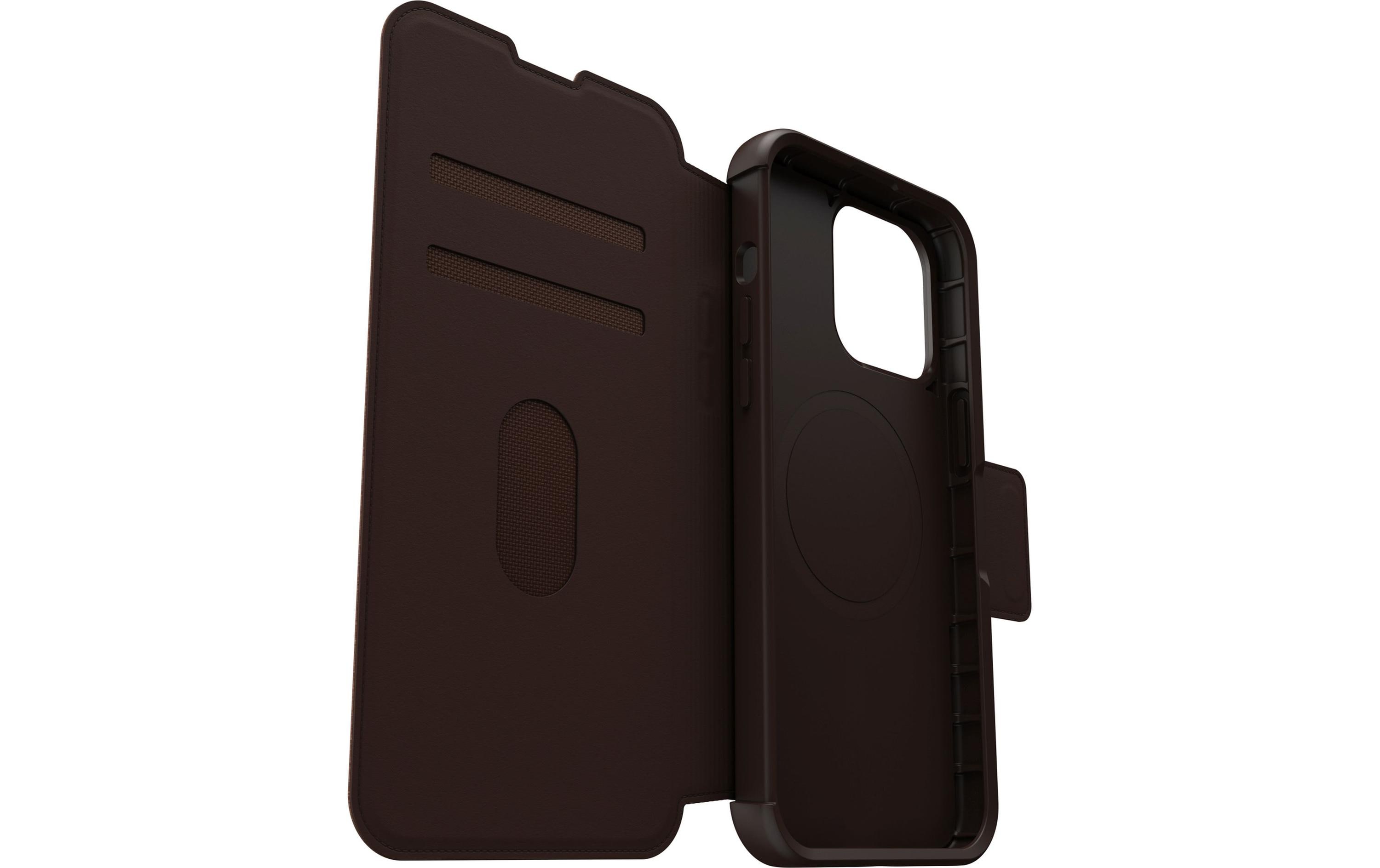 Otterbox Book Cover Strada iPhone 15 Pro Max Braun