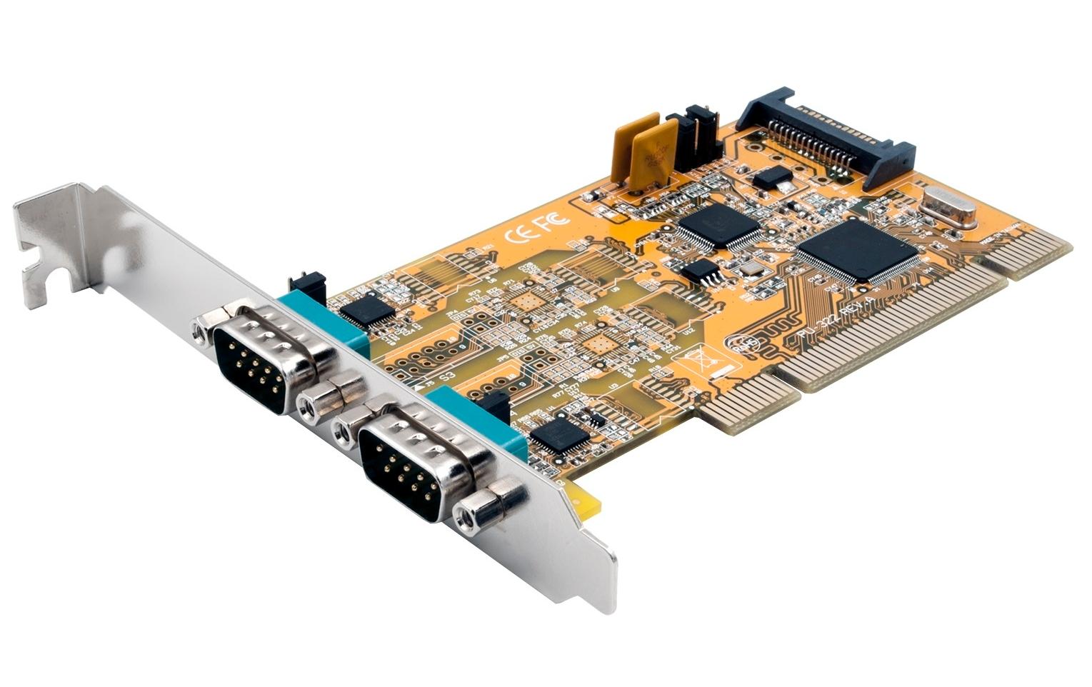 Exsys PCI-Karte 2x RS-232/422/485