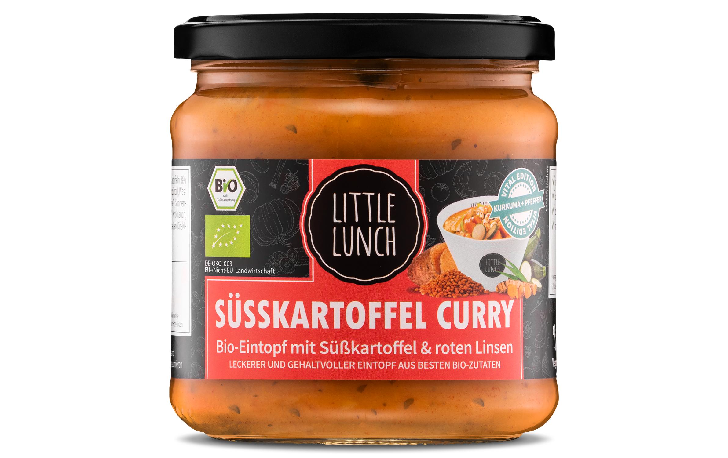 Little Lunch Gemüseeintopf Süsskartofel Currry Bio 350 ml