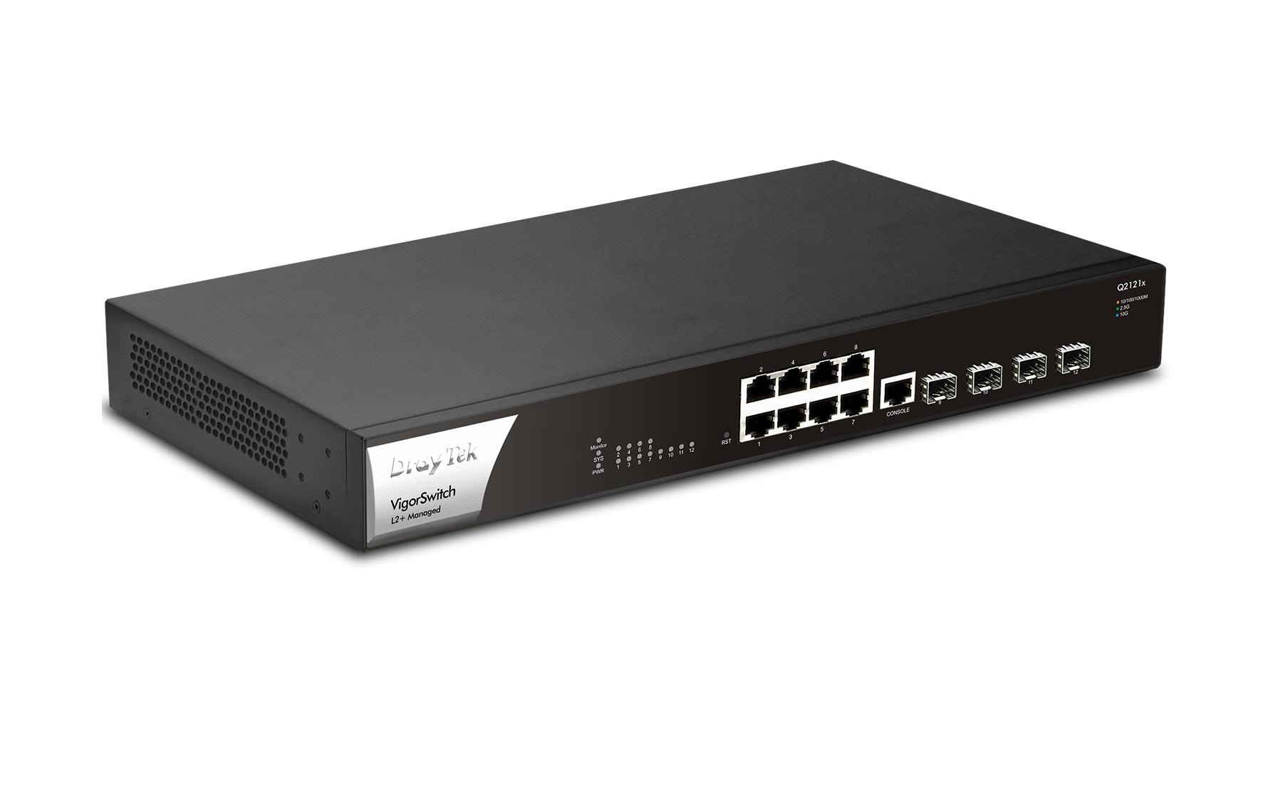 DrayTek Switch VigorSwitch Q2121x 12 Port