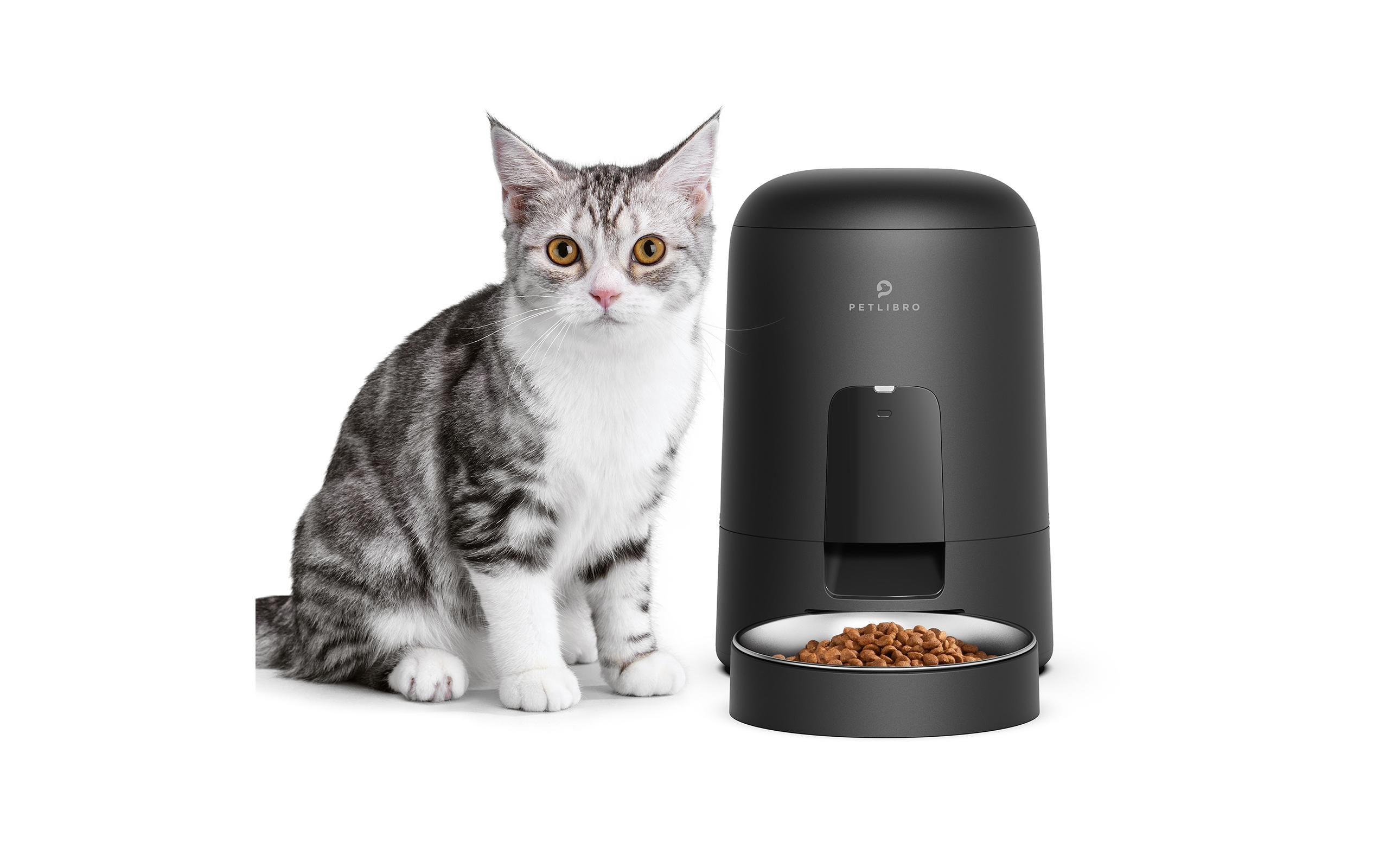 Petlibro Futterautomat AIR Automatic Pet Feeder 2 l Schwarz