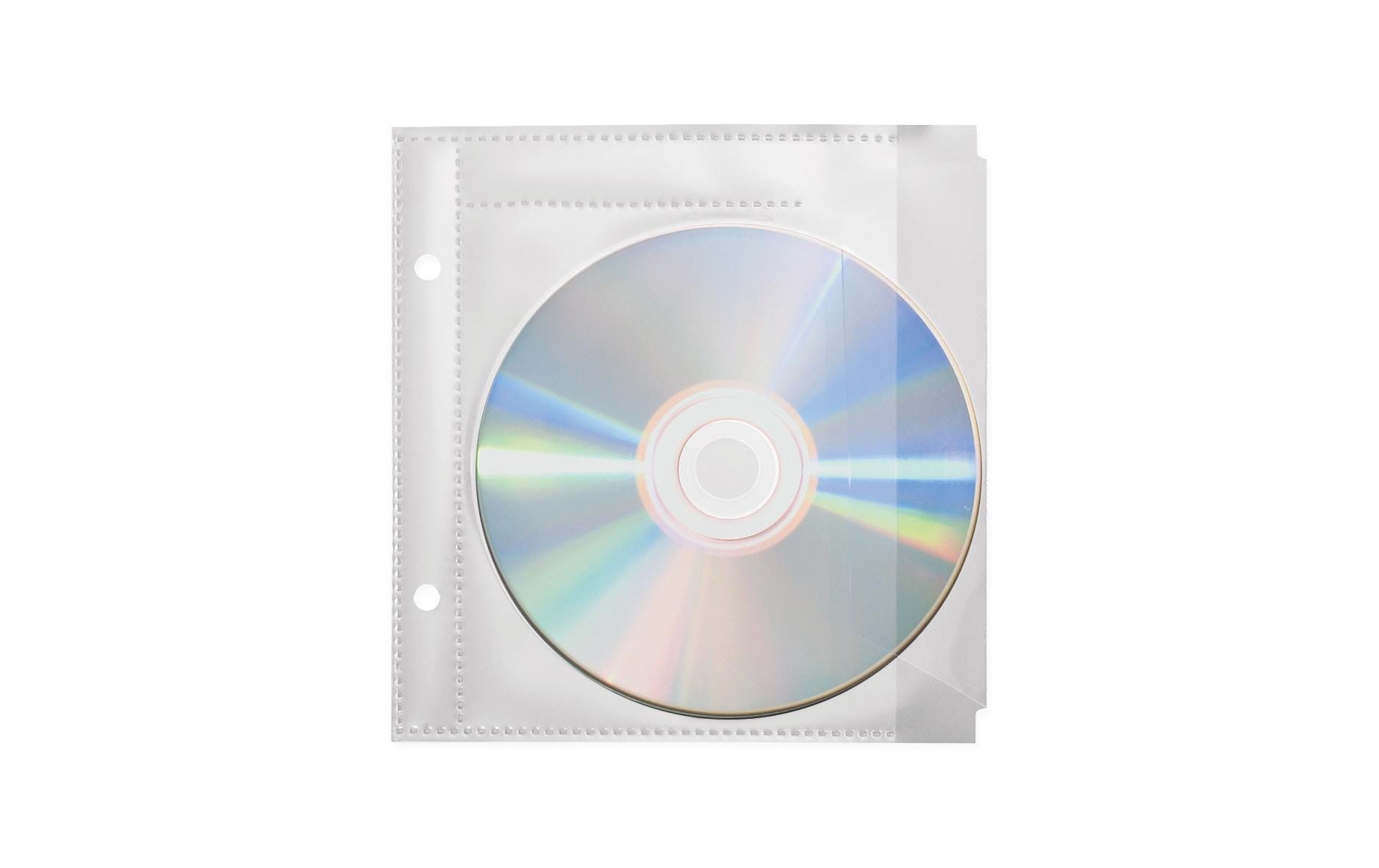 Favorit Hülle CD/DVD Clip-Tray Transparent, 10 Stück