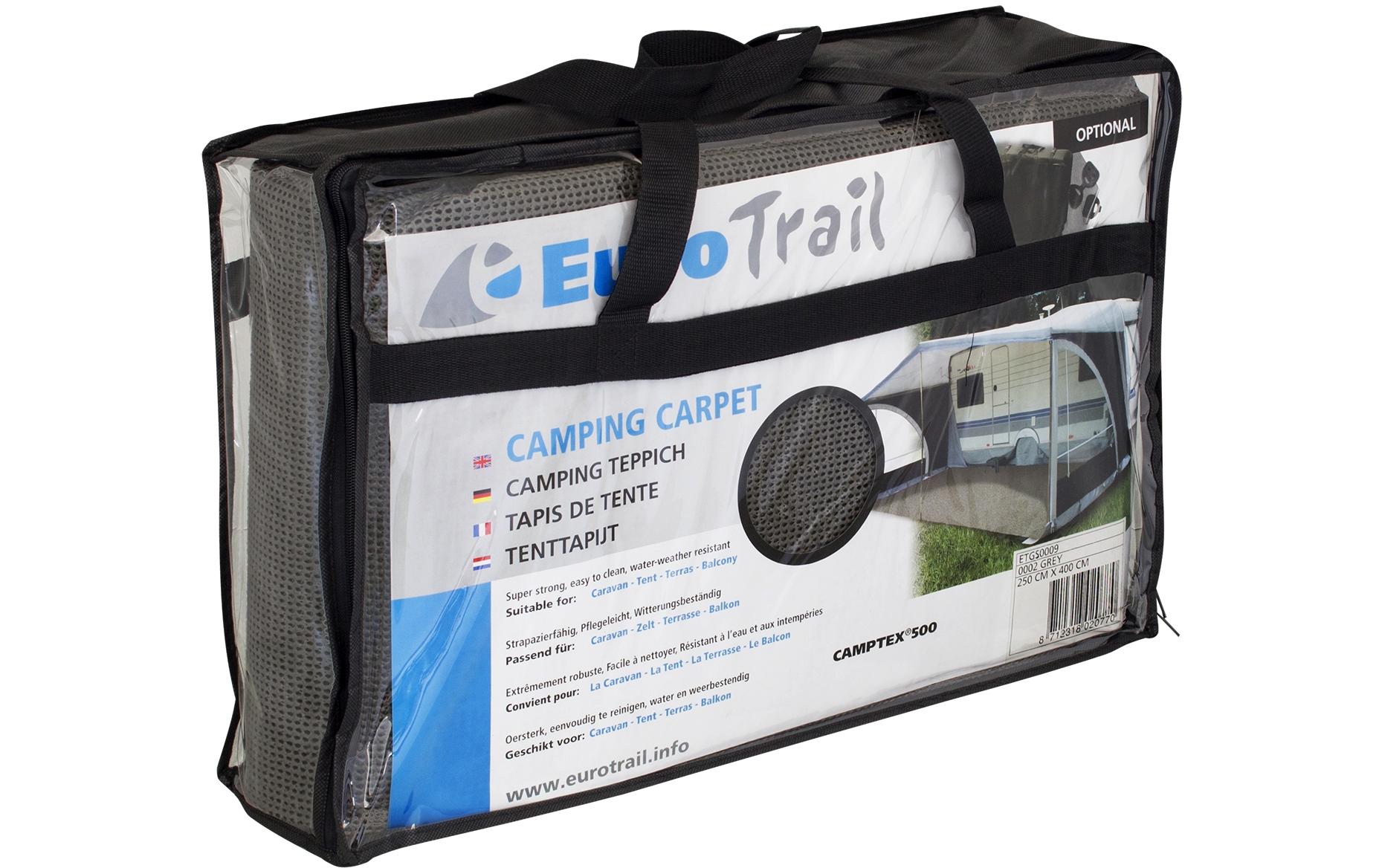 Eurotrail Zeltteppich Camptex 250 cm x 500 cm