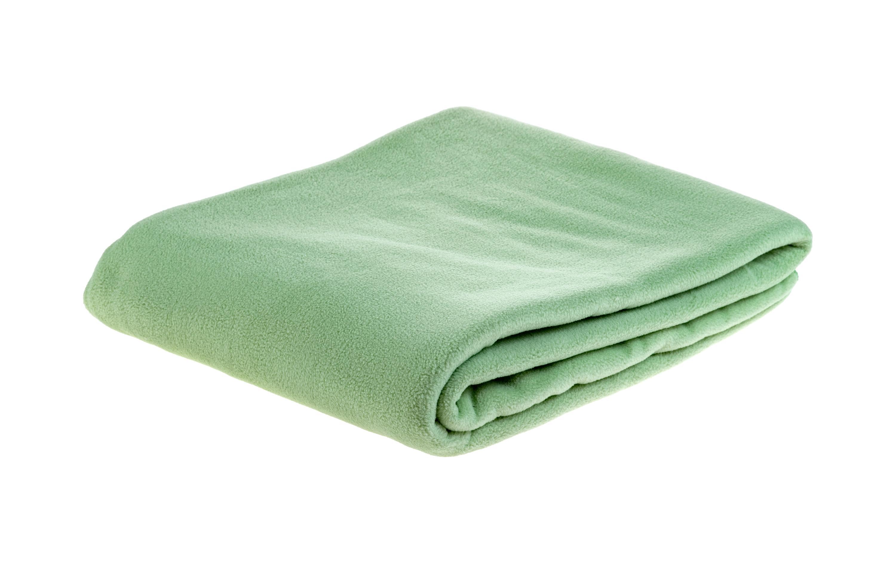 COCON Decke Fleece Polar 150 x 210 cm, Grün