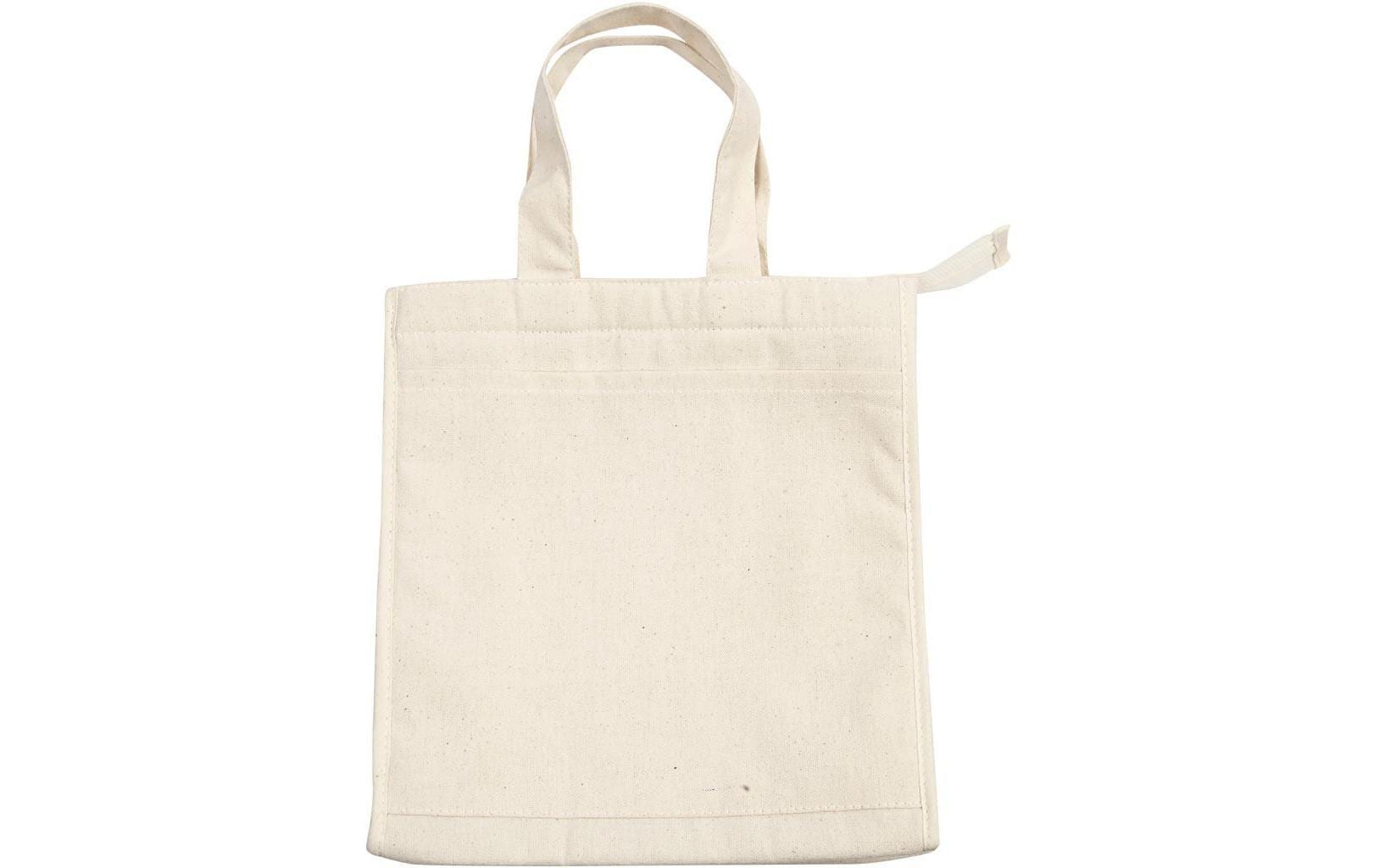 Creativ Company Kühltasche 25 x 24 x 12 cm Baumwolle, Beige