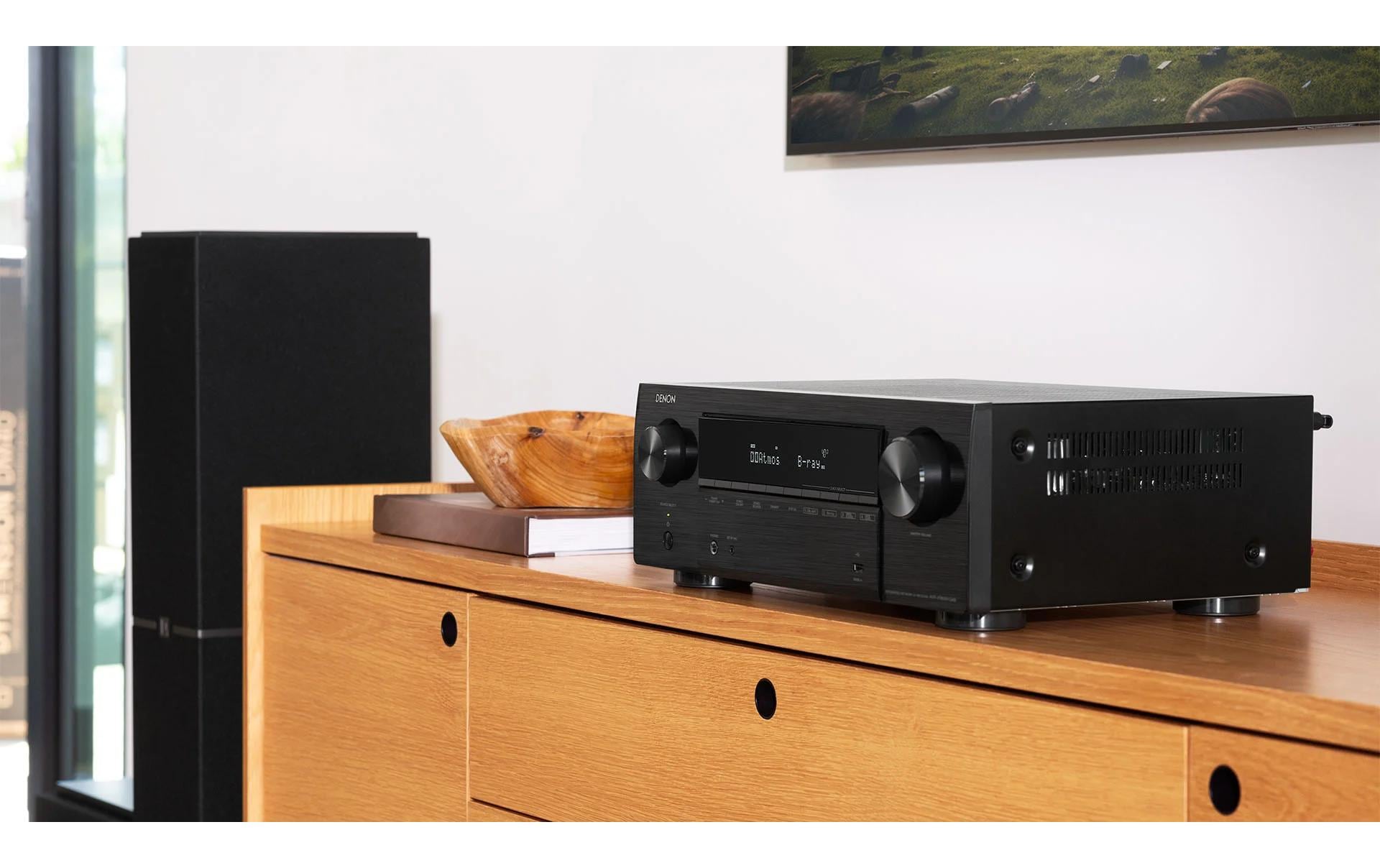 Denon AV-Receiver AVR-X1800H DAB Schwarz